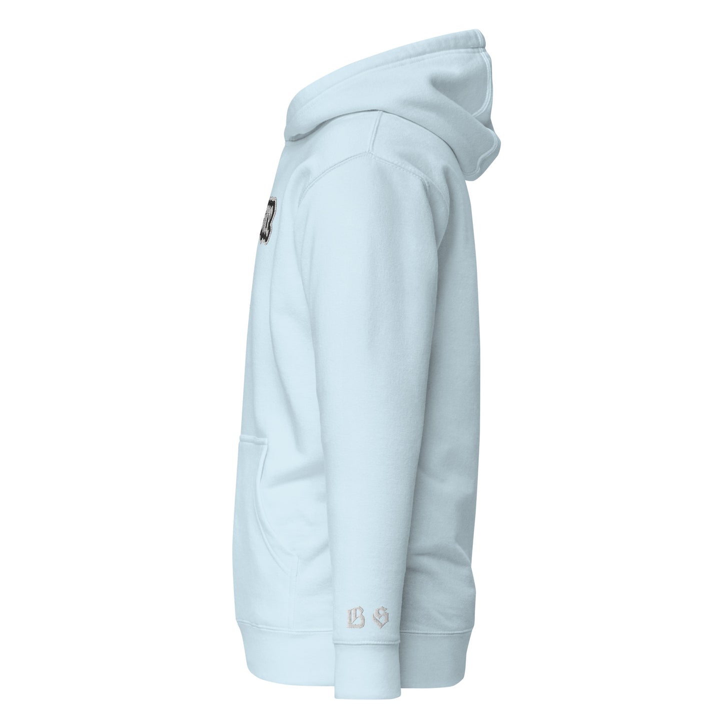 Streetwear Hoodie - IT`S TIME FOR JUSTICE - Stickerei