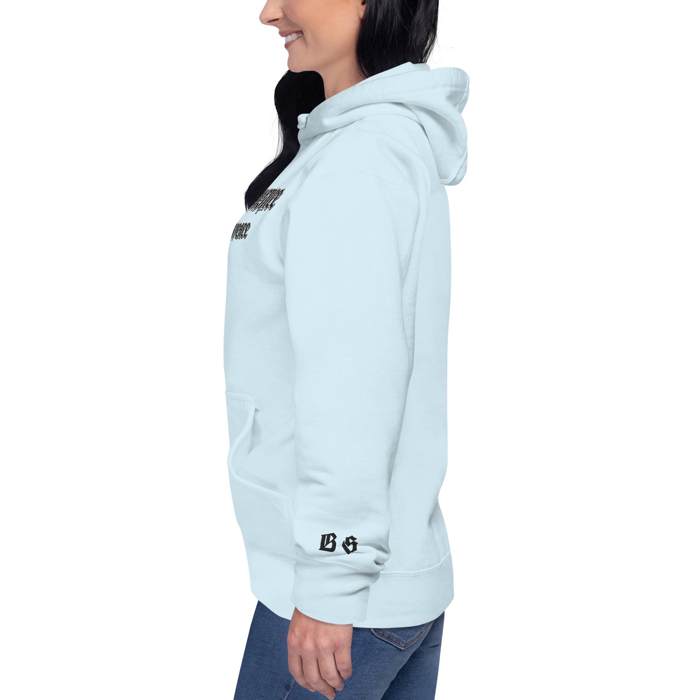 Streetwear Hoodie - IT'S TIME FOR JUSTICE - Stickerei Schrift