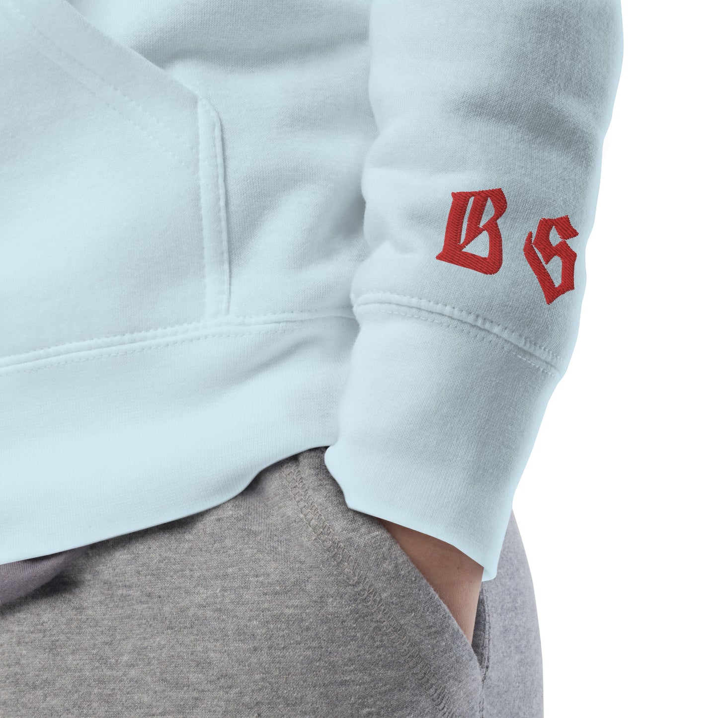 Streetwear Kapuzenpullover IT´S TIME FOR JUSTICE - Stickerei