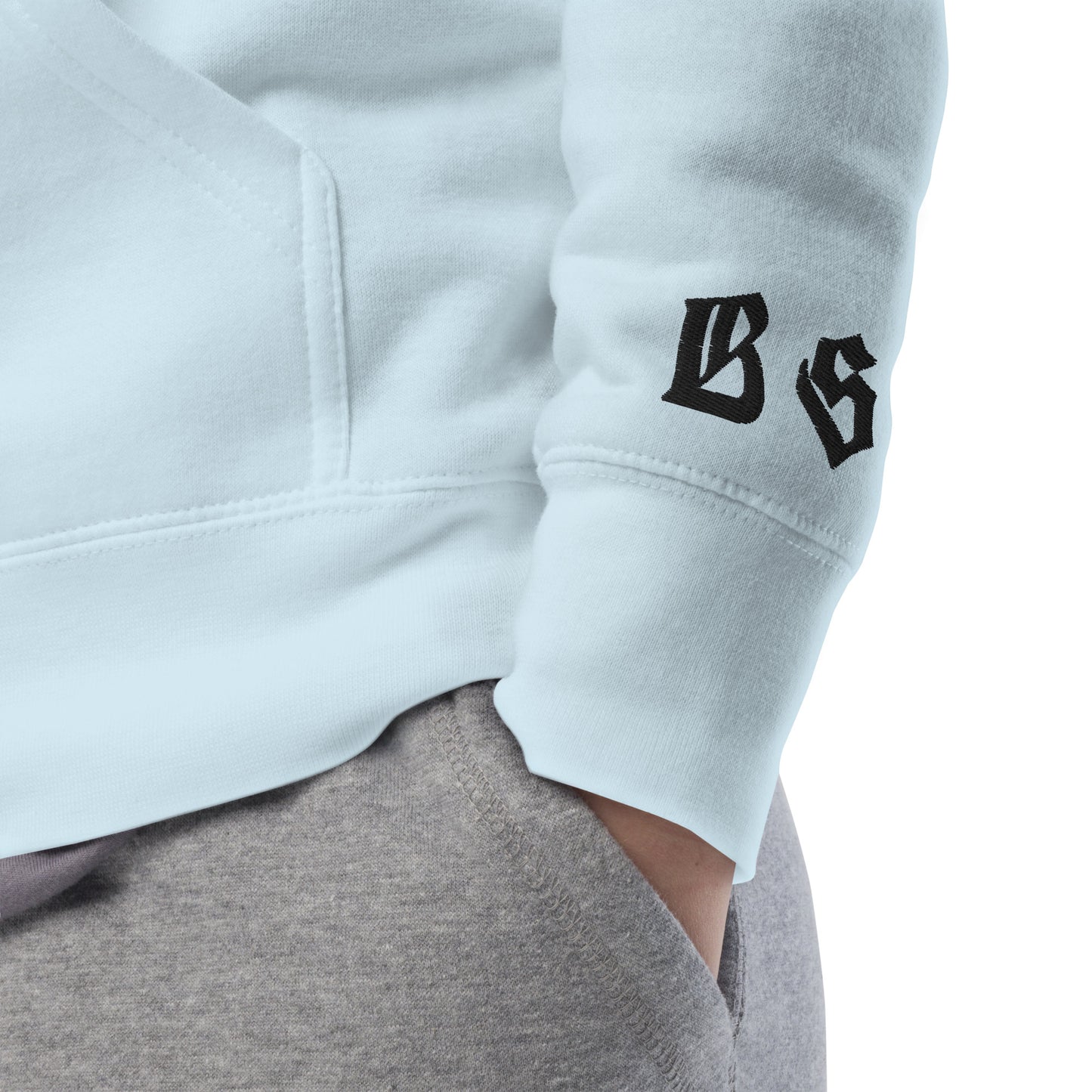 Streetwear Hoodie - IT'S TIME FOR JUSTICE - Stickerei Schrift