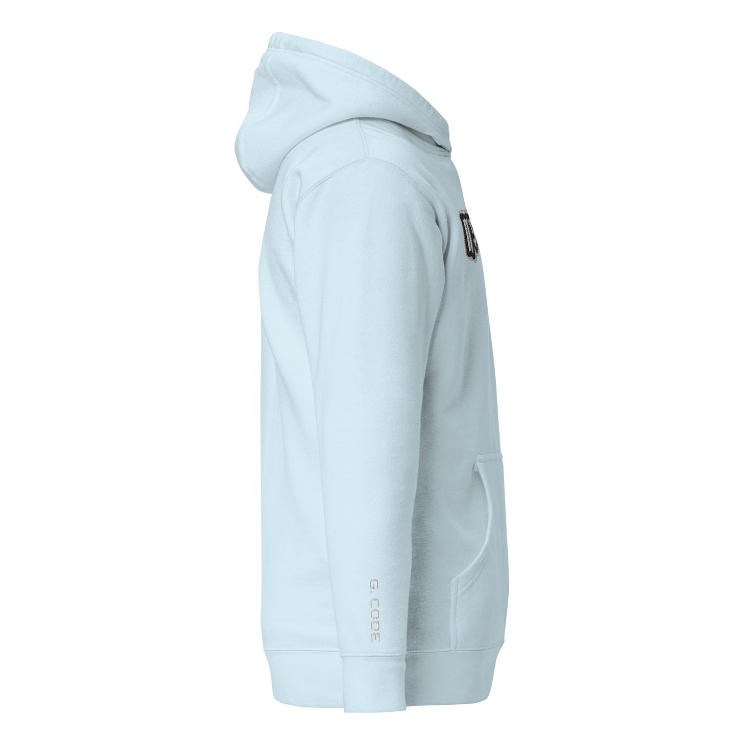 Streetwear Hoodie - IT`S TIME FOR JUSTICE - Stickerei