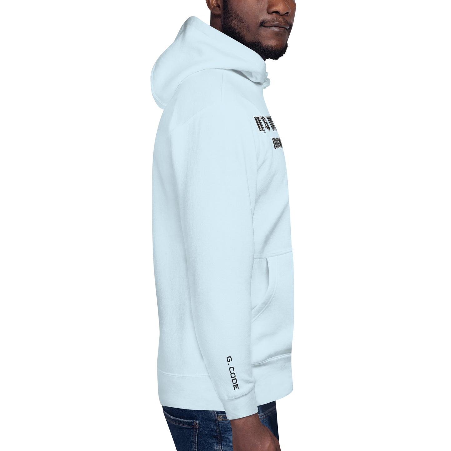 Streetwear Hoodie - IT'S TIME FOR JUSTICE - Stickerei Schrift