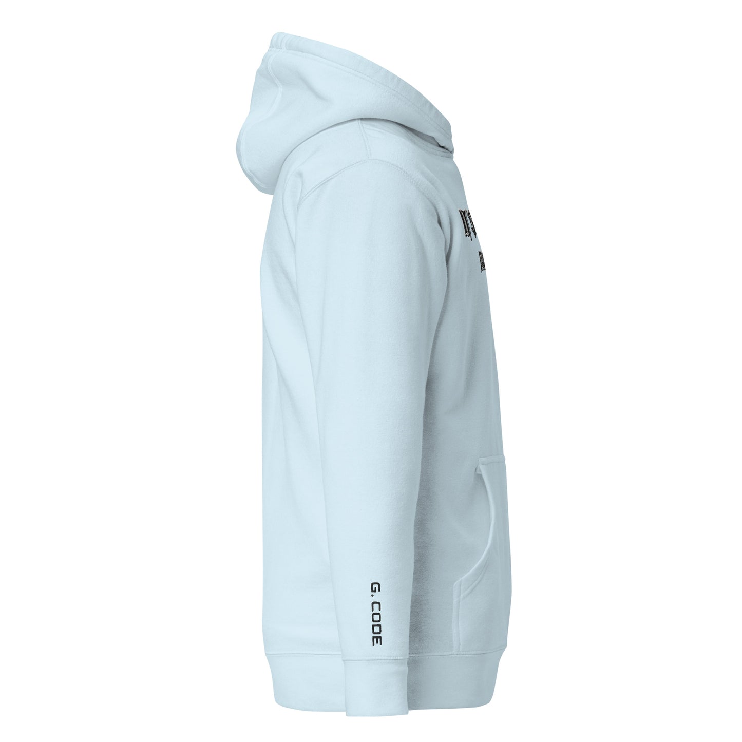 Streetwear Hoodie - IT'S TIME FOR JUSTICE - Stickerei Schrift