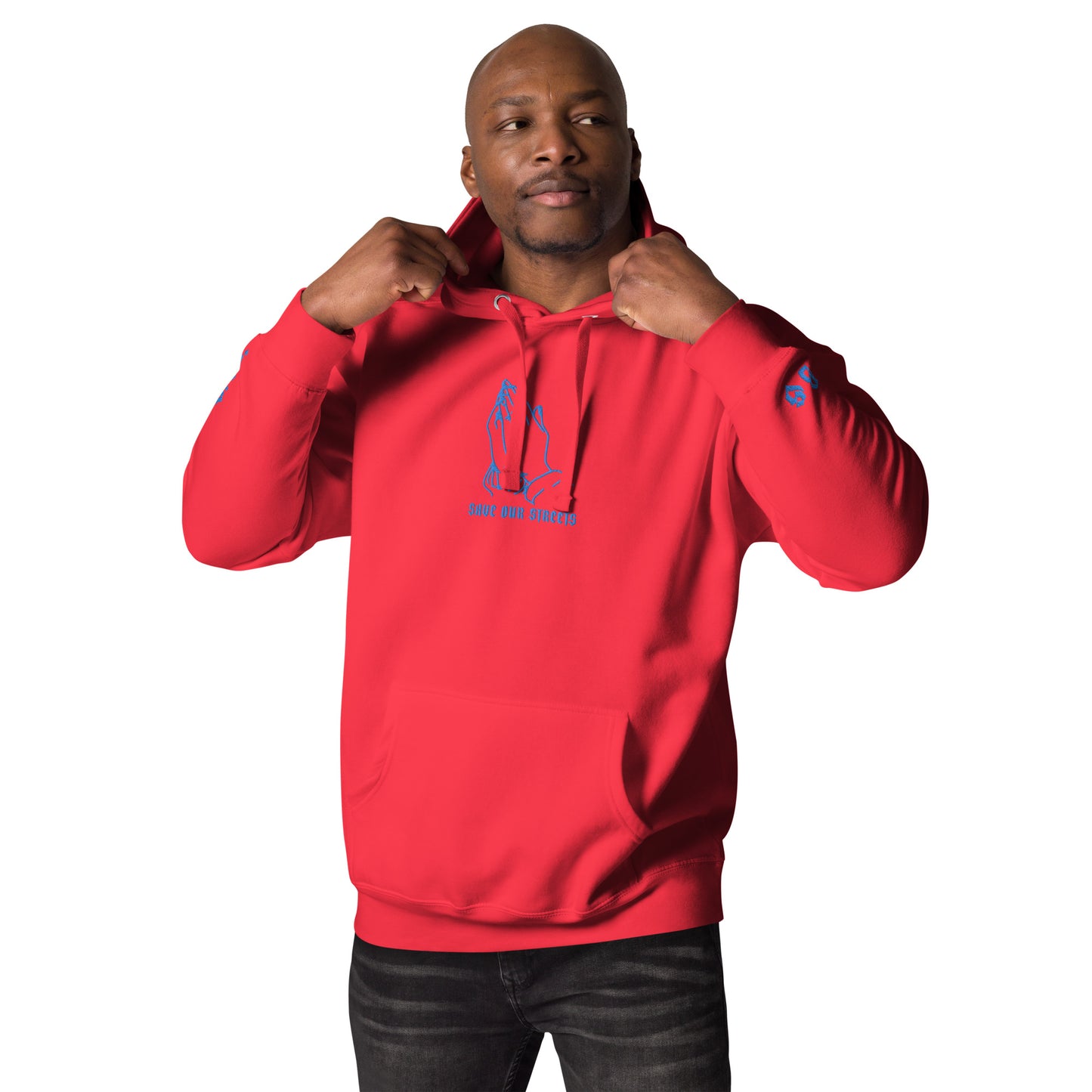 Streetwear Unisex Hoodie - S.O.S. SAVE OUR STREETS V2