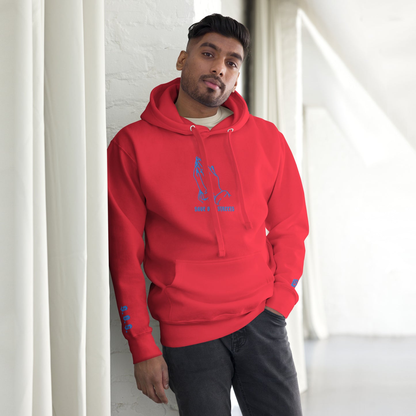 Streetwear Unisex Hoodie - S.O.S. SAVE OUR STREETS V2
