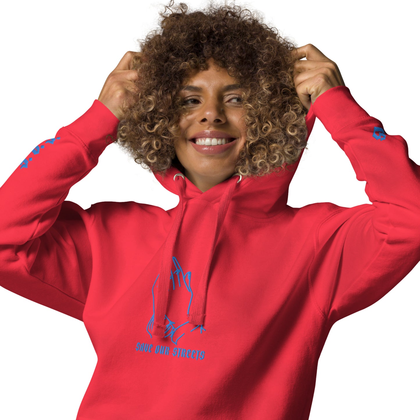 Streetwear Unisex Hoodie - S.O.S. SAVE OUR STREETS V2