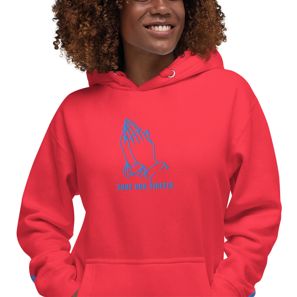 Streetwear Unisex Hoodie - S.O.S. SAVE OUR STREETS V2