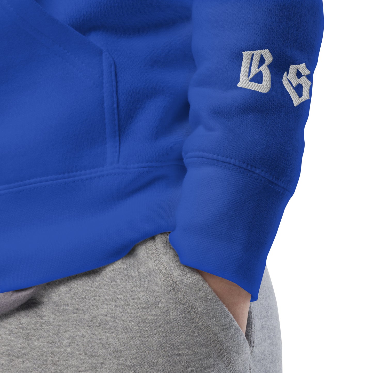 Bloody Streets Classic Stickerei Unisex Streetwear-Hoodie
