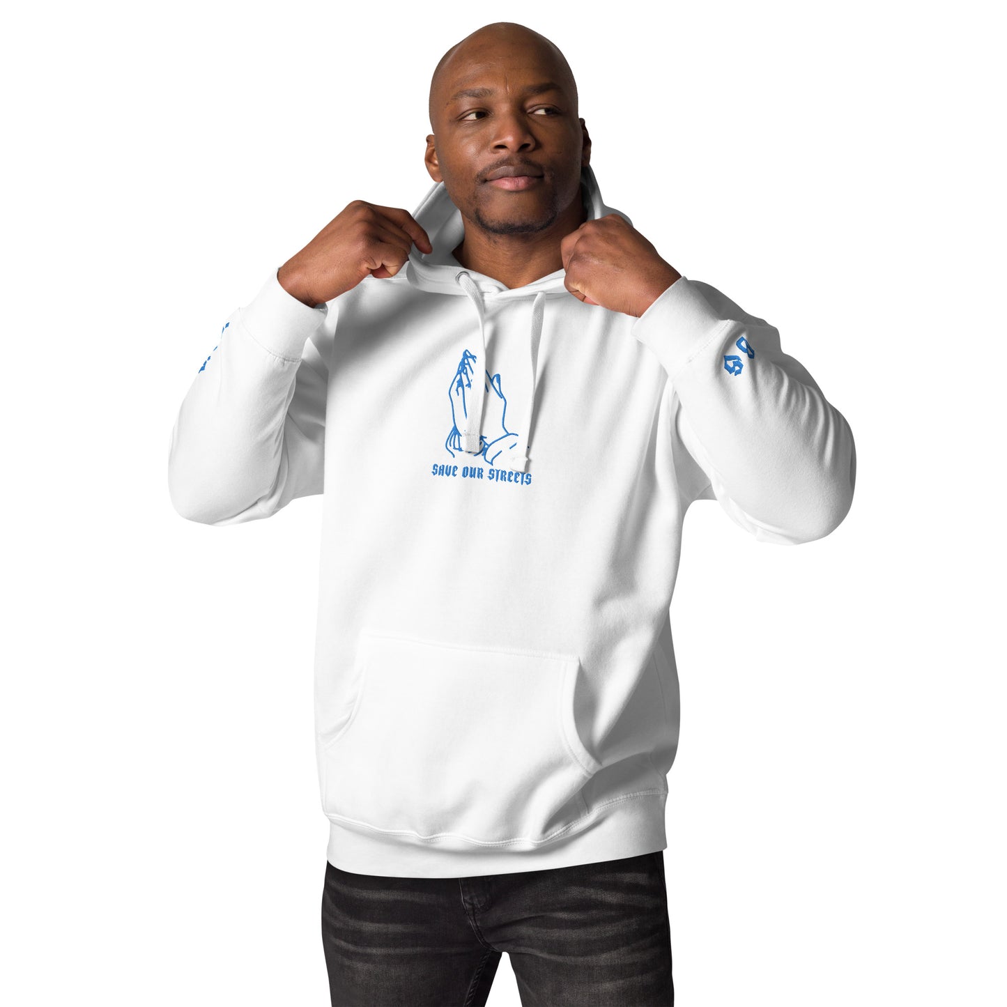 Streetwear Unisex Hoodie - S.O.S. SAVE OUR STREETS V2