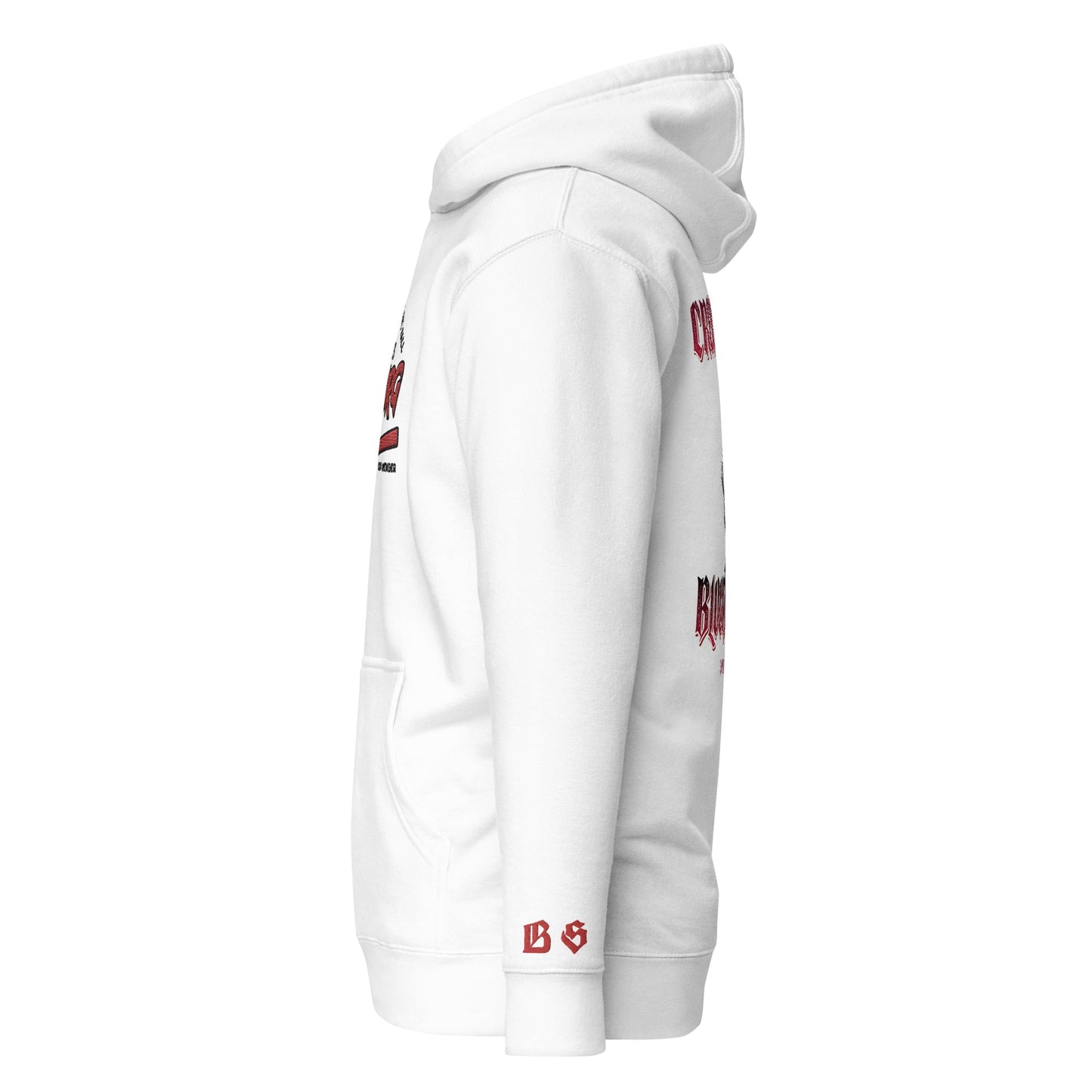 BS CITY Magdeburg Crew Member Premium Red "G" Hoodie - BLOODY-STREETS.DE Streetwear Herren und Damen Hoodies, T-Shirts, Pullis