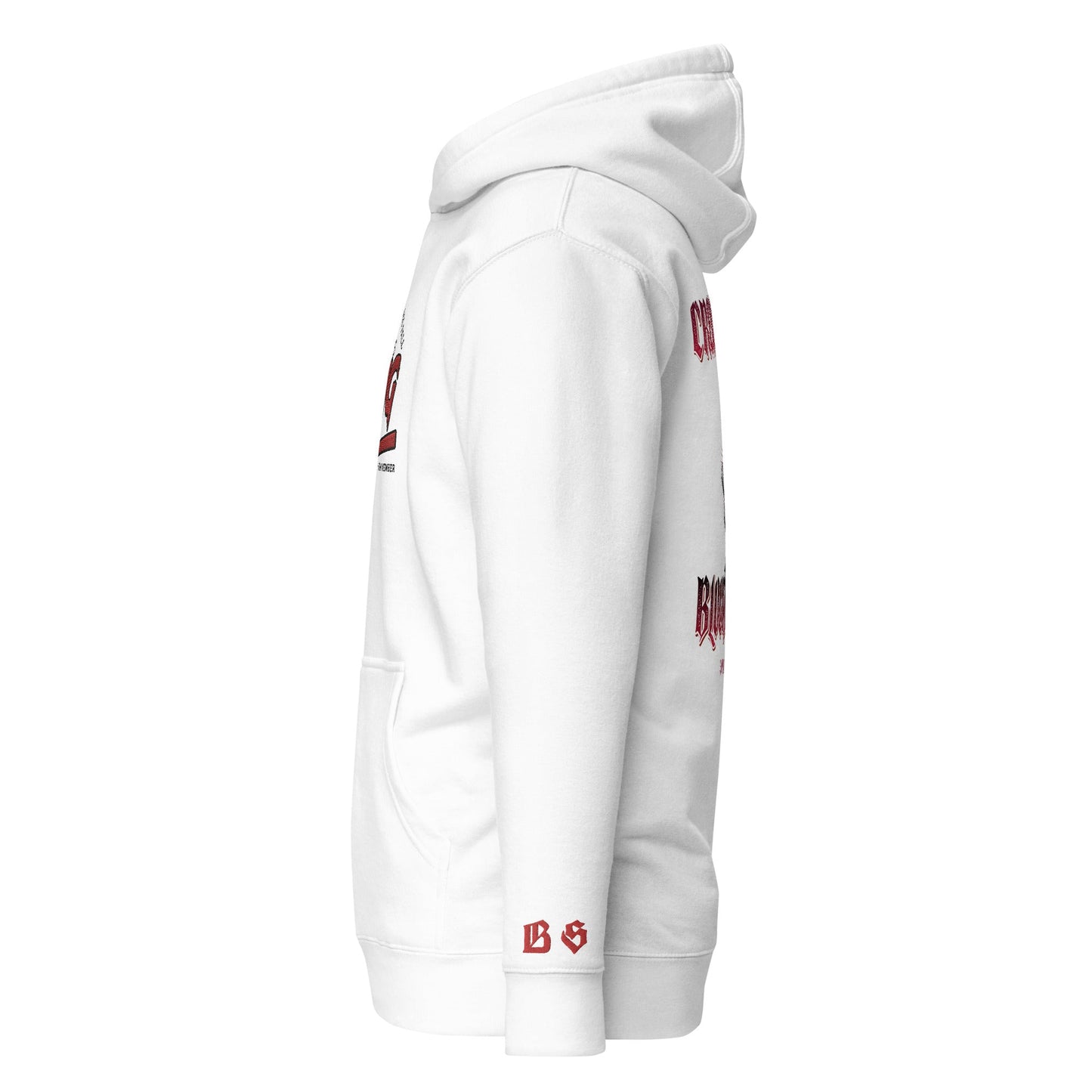 BS CITY Leipzig Crew Member Premium Red "G" Hoodie - BLOODY-STREETS.DE Streetwear Herren und Damen Hoodies, T-Shirts, Pullis