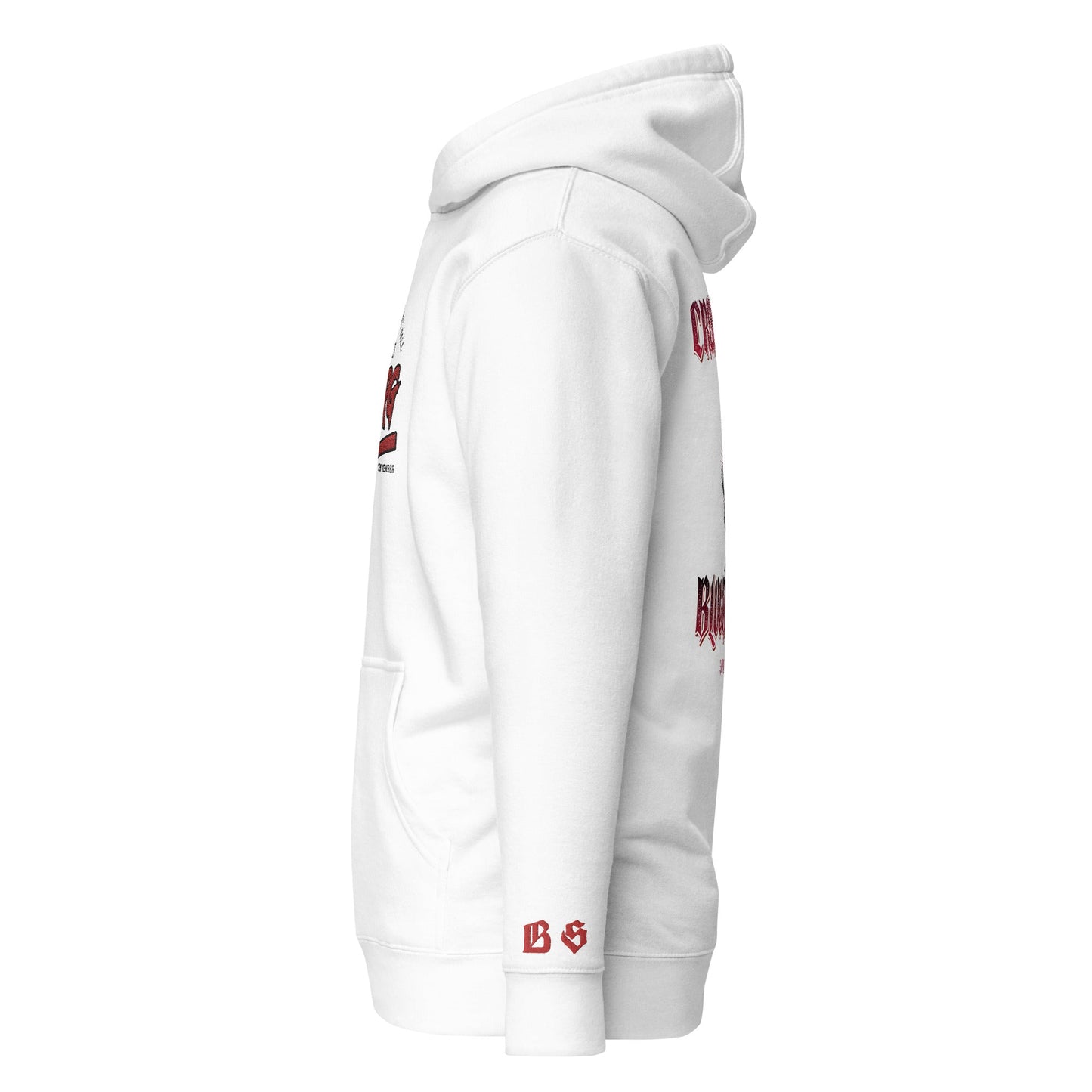 BS CITY Hamburg Crew Member Premium Red "G" Hoodie - BLOODY-STREETS.DE Streetwear Herren und Damen Hoodies, T-Shirts, Pullis
