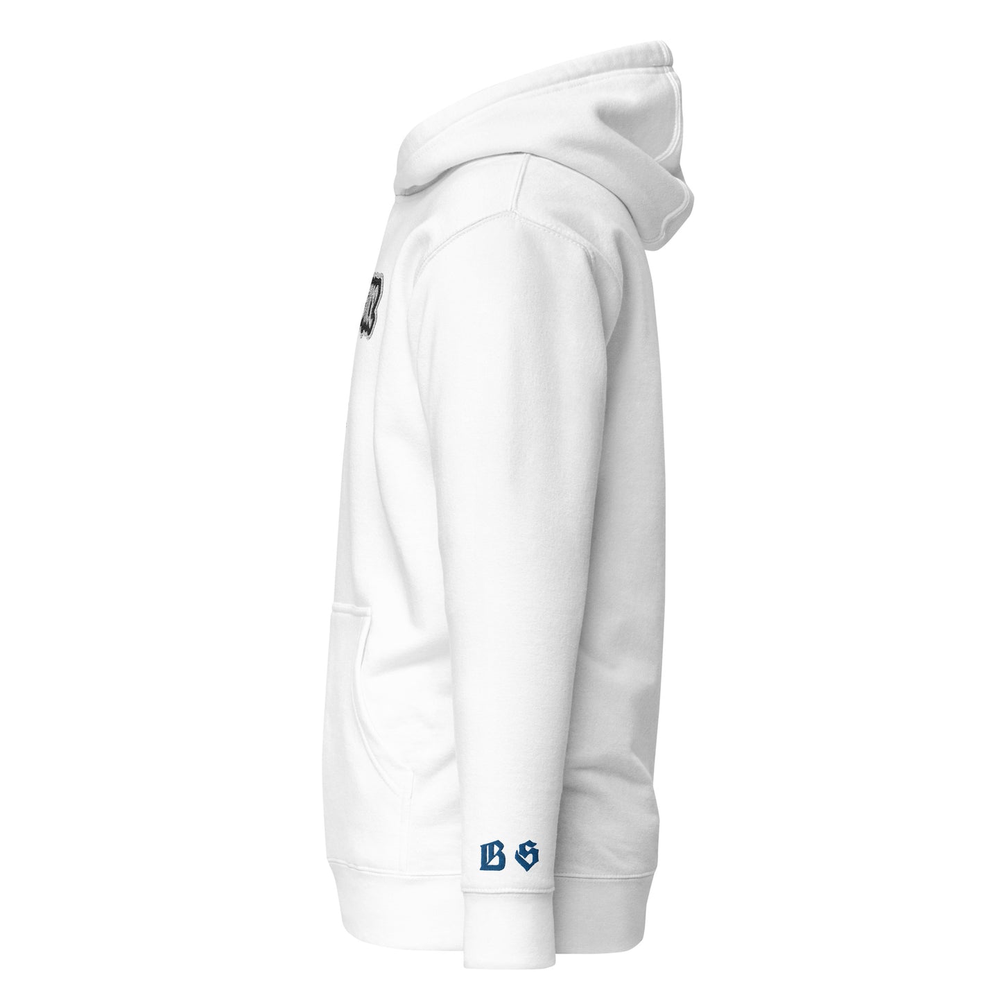 Streetwear Hoodie - IT`S TIME FOR JUSTICE - Stickerei