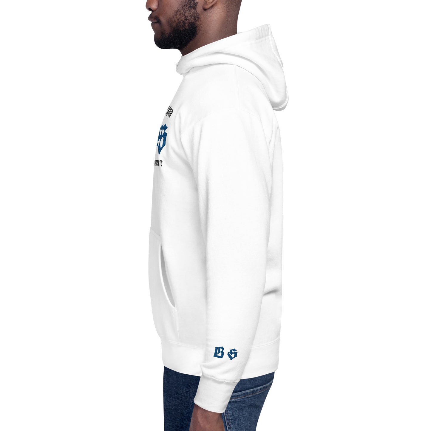 Bloody Streets Classic Stickerei Unisex Streetwear-Hoodie