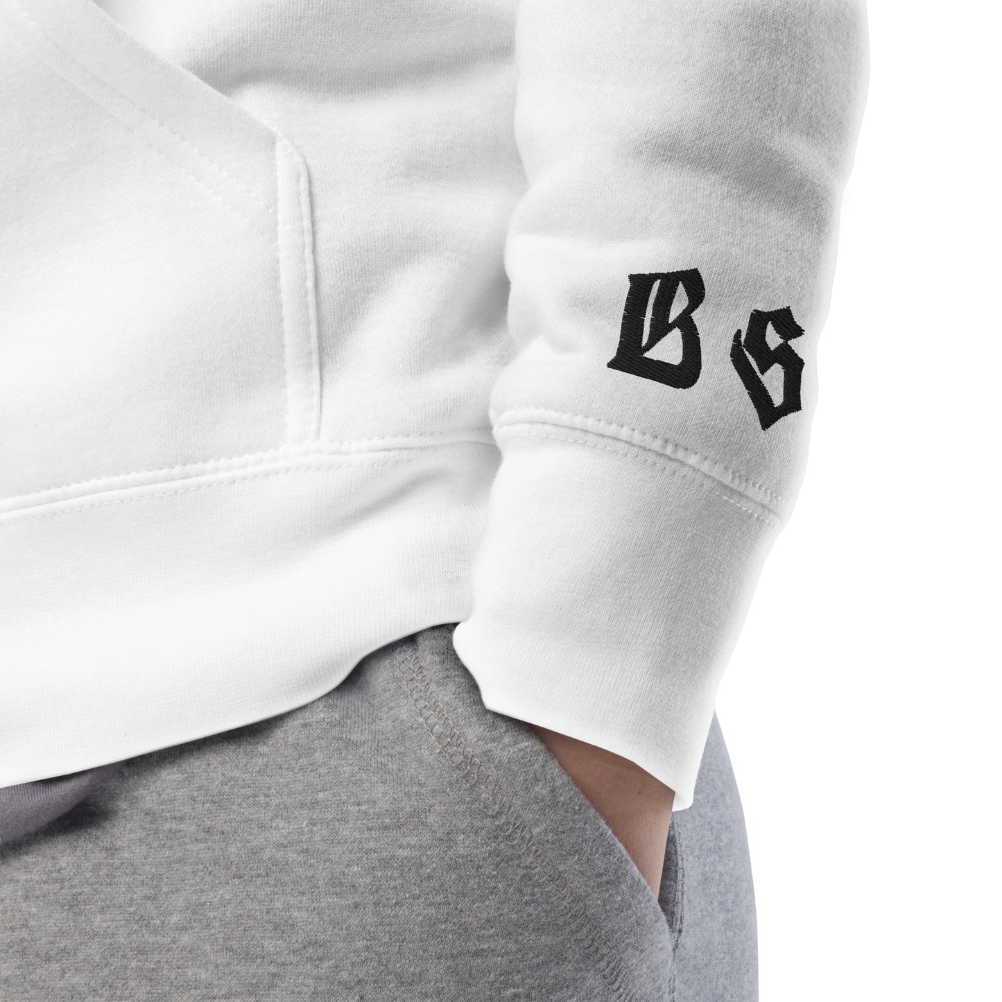 Streetwear Hoodie - IT'S TIME FOR JUSTICE - Stickerei Schrift
