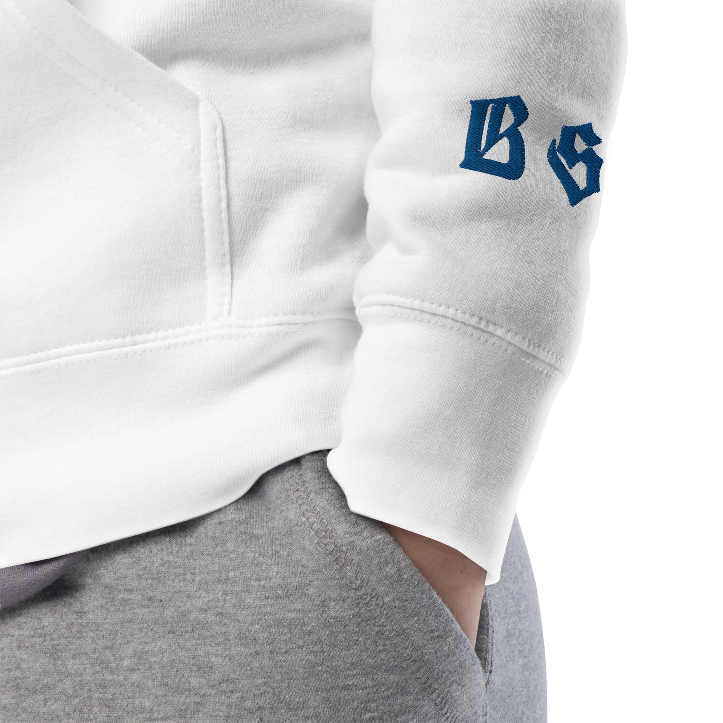 Bloody Streets Classic Stickerei Unisex Streetwear-Hoodie