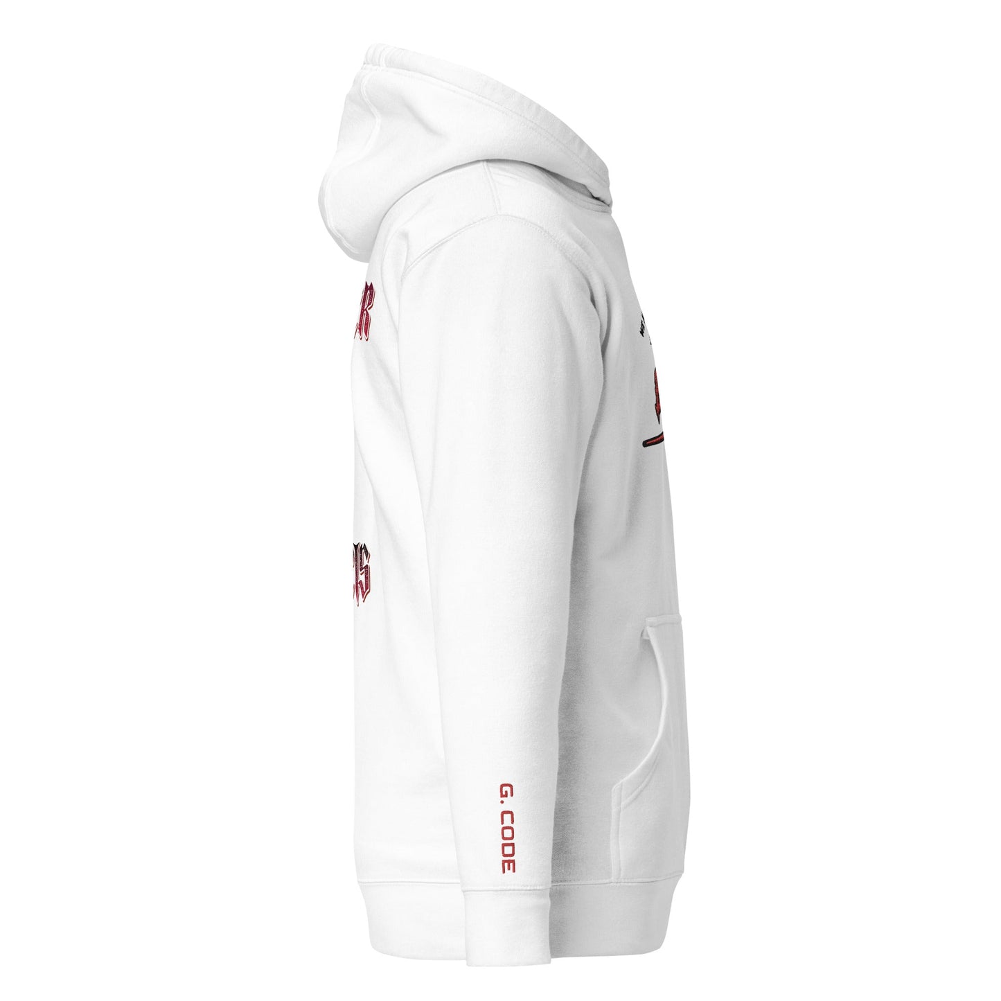 BS CITY Berlin Crew Member Premium Red "G" Hoodie - BLOODY-STREETS.DE Streetwear Herren und Damen Hoodies, T-Shirts, Pullis