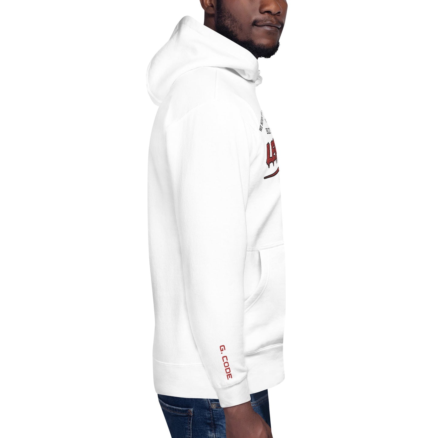 BS CITY Leipzig Crew Member Premium Red "G" Hoodie - BLOODY-STREETS.DE Streetwear Herren und Damen Hoodies, T-Shirts, Pullis