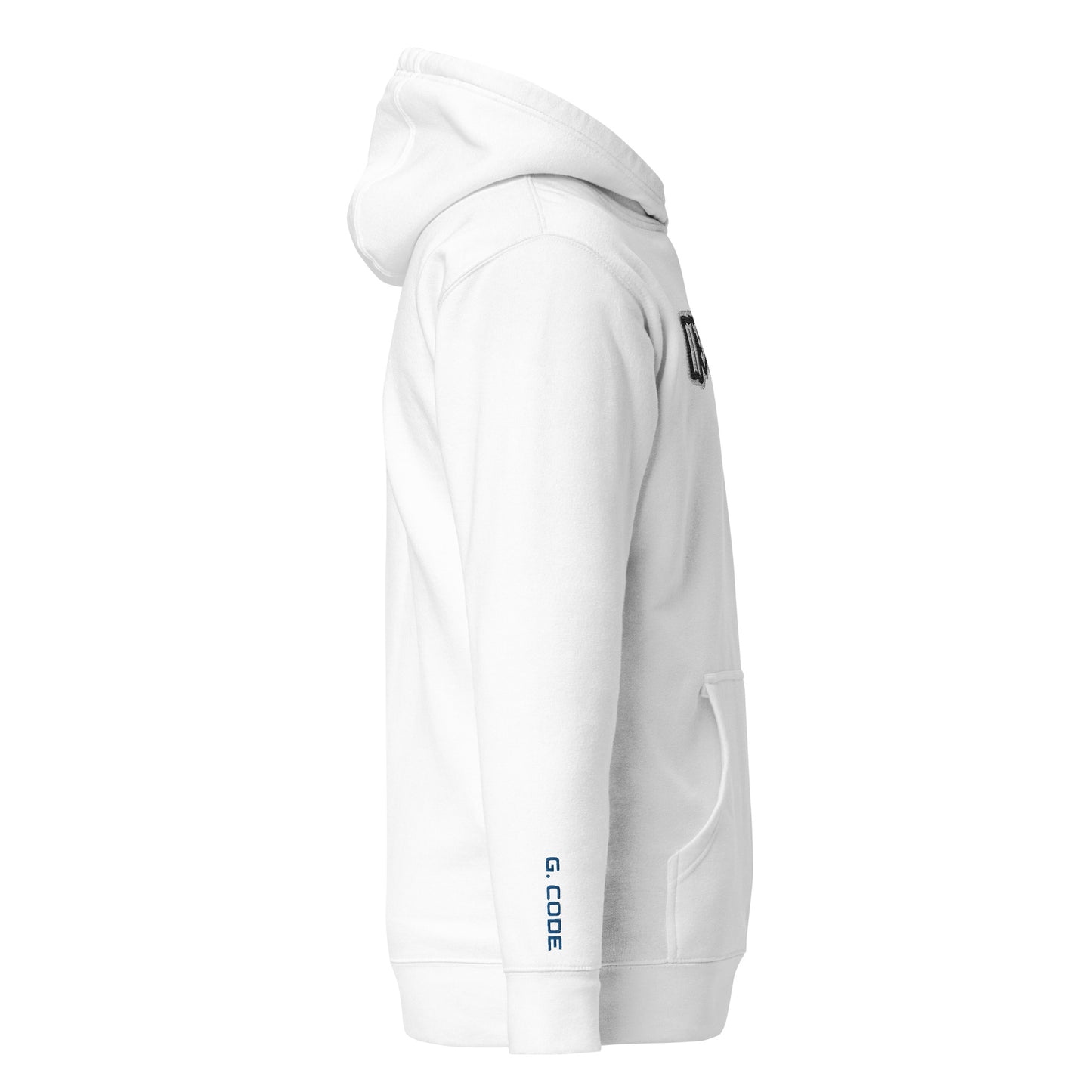 Streetwear Hoodie - IT`S TIME FOR JUSTICE - Stickerei