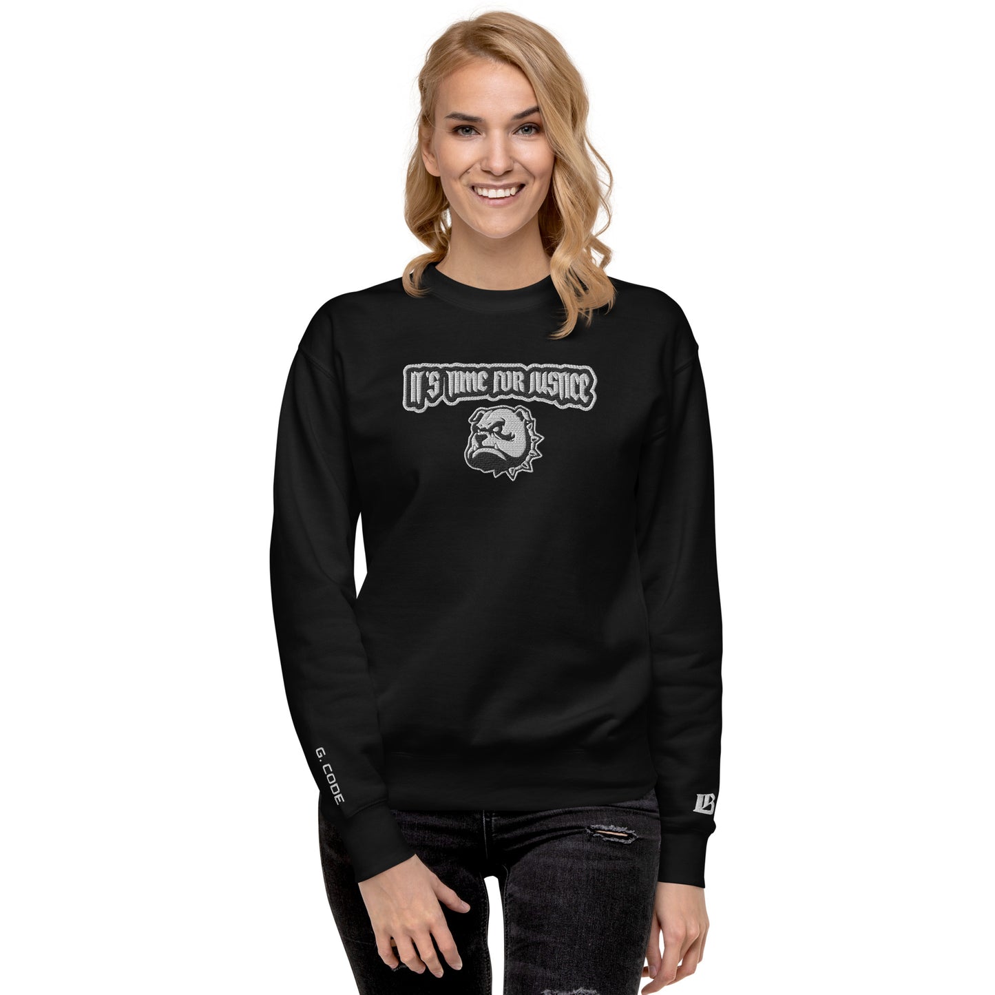 Streetwear Pullover - IT'S TIME FOR JUSTICE