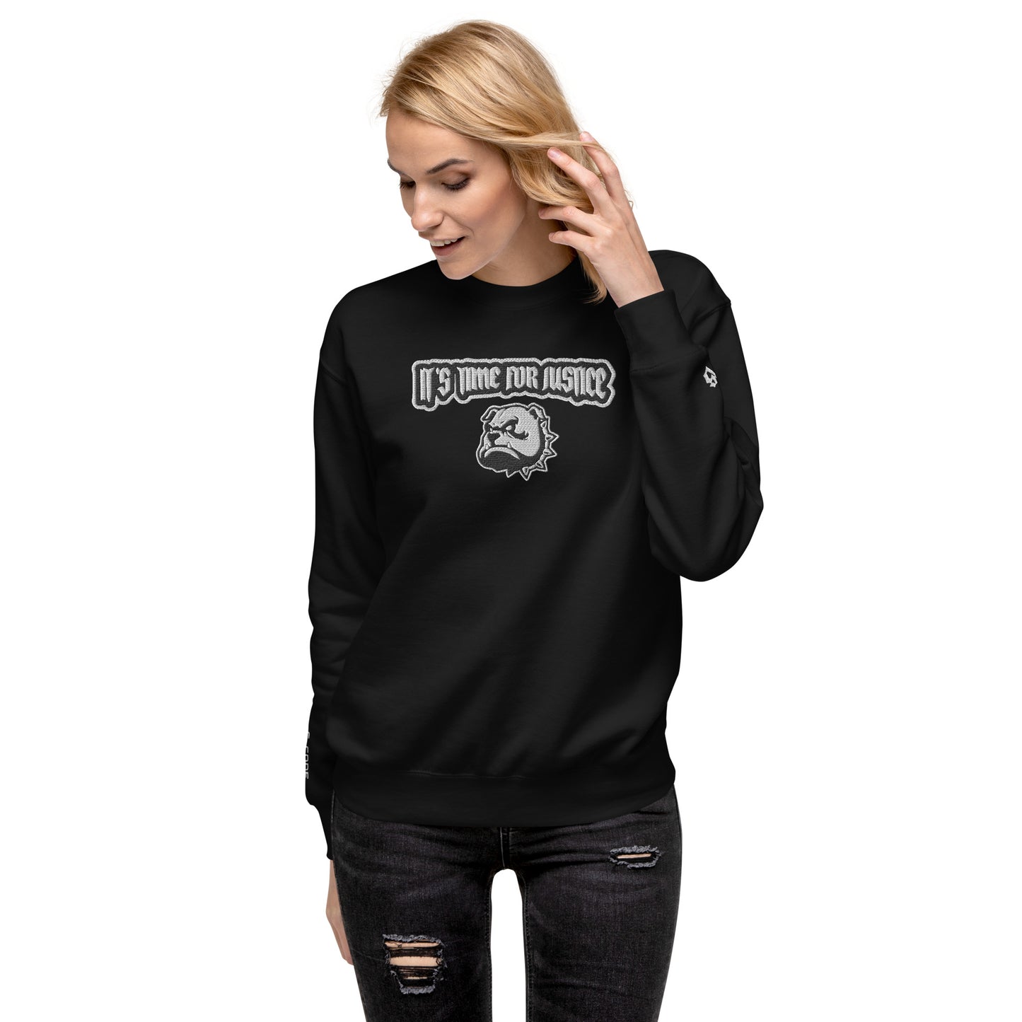 Streetwear Pullover - IT'S TIME FOR JUSTICE