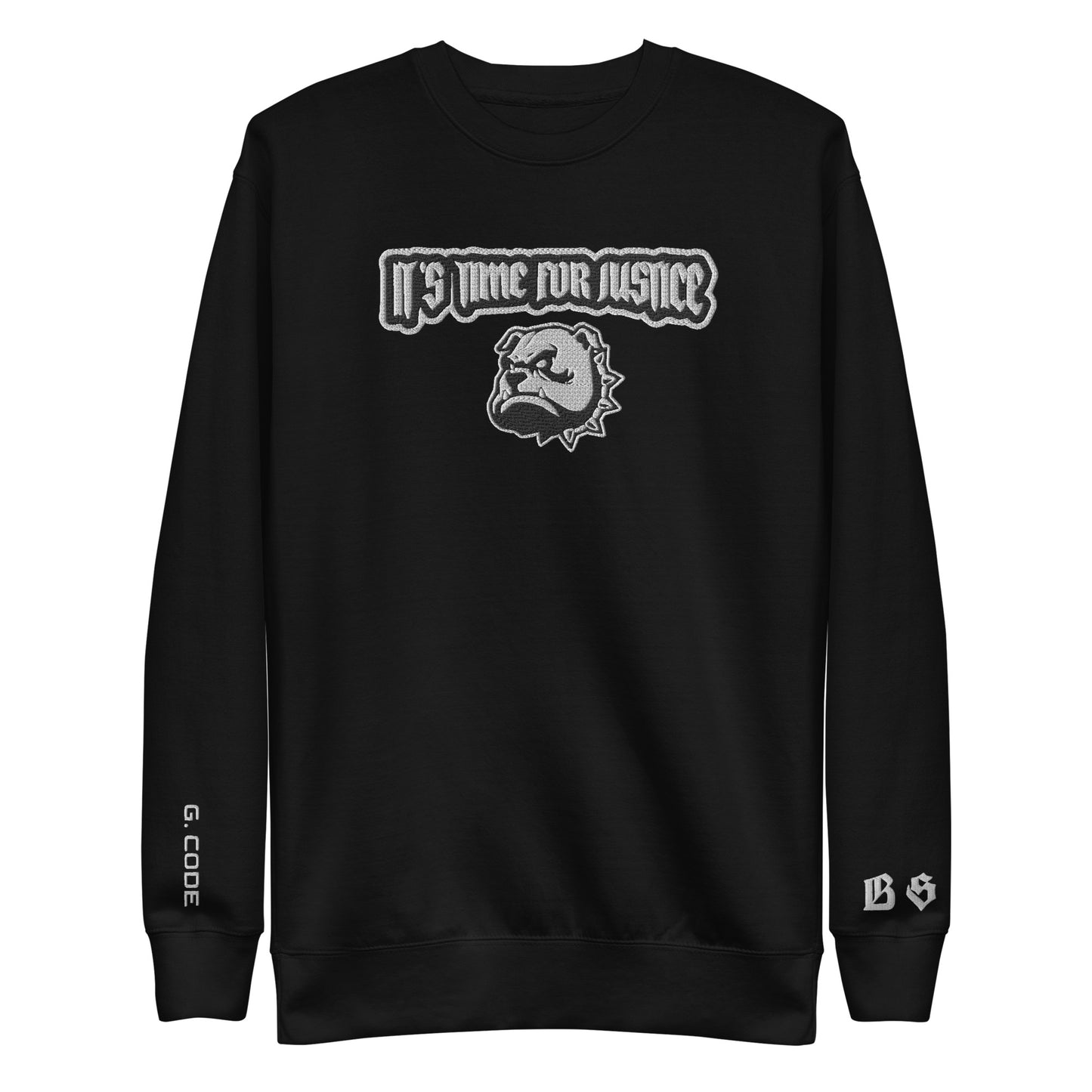 Streetwear Pullover - IT'S TIME FOR JUSTICE