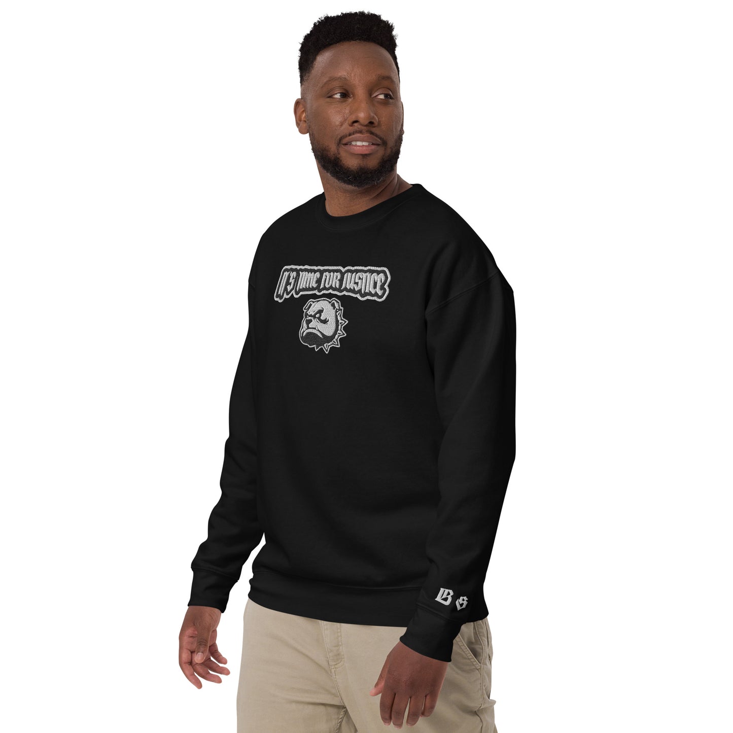Streetwear Pullover - IT'S TIME FOR JUSTICE