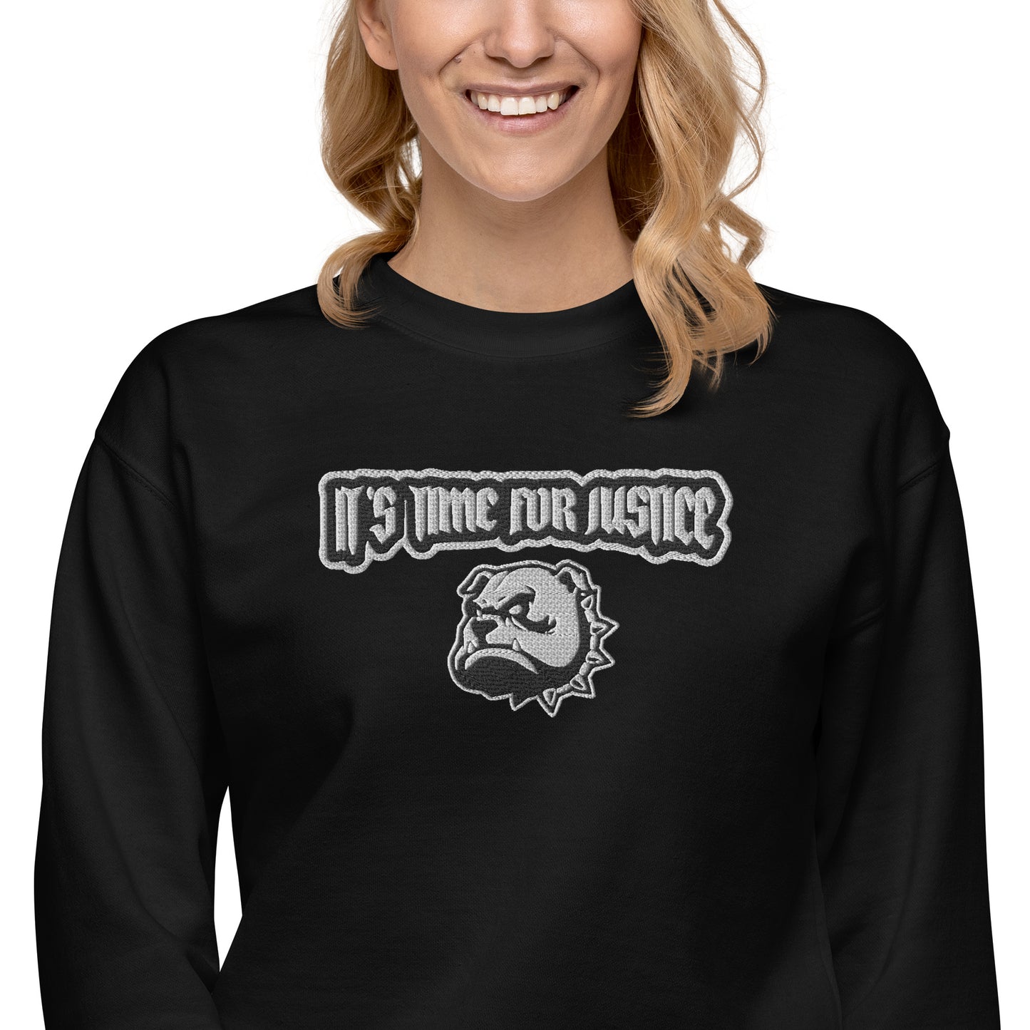 Streetwear Pullover - IT'S TIME FOR JUSTICE