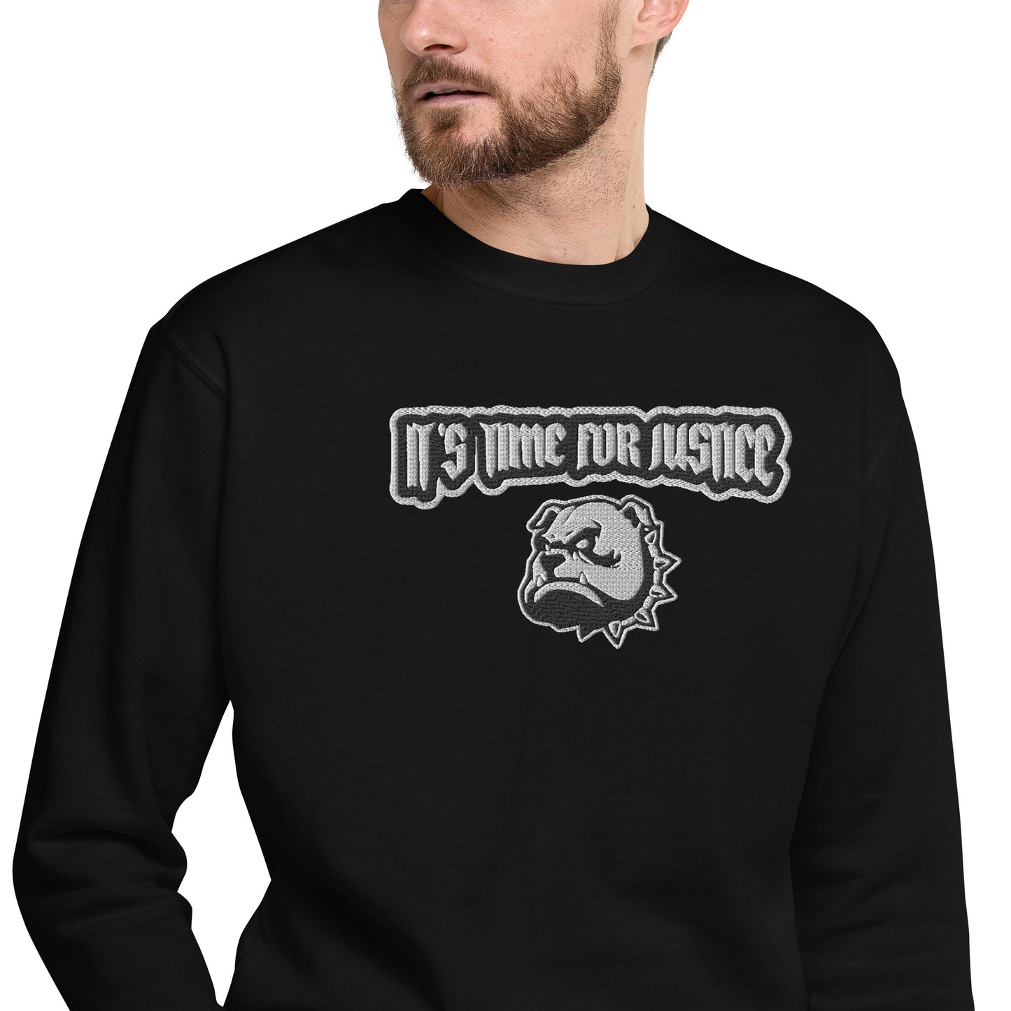 Streetwear Pullover - IT'S TIME FOR JUSTICE