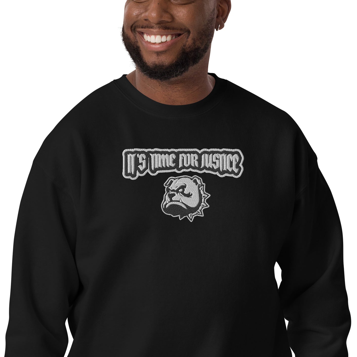 Streetwear Pullover - IT'S TIME FOR JUSTICE