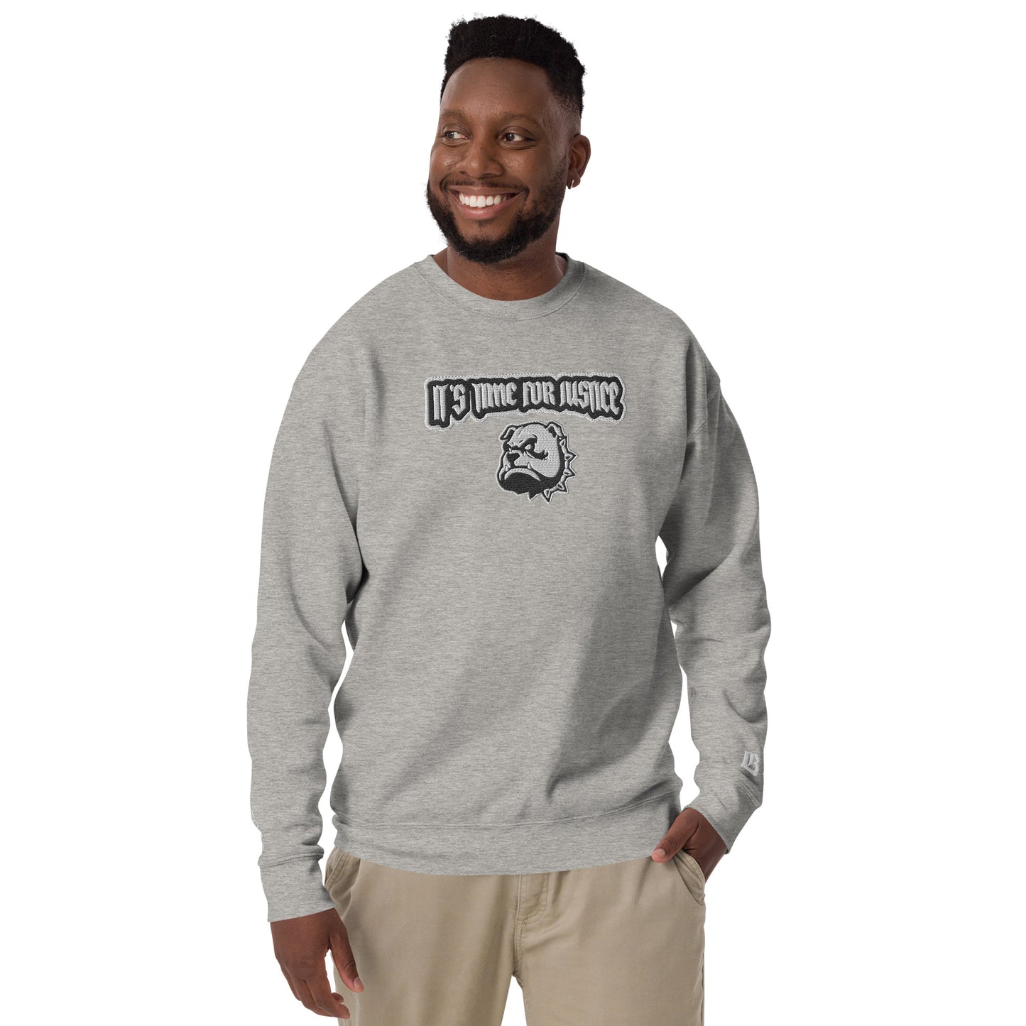 Streetwear Pullover - IT'S TIME FOR JUSTICE