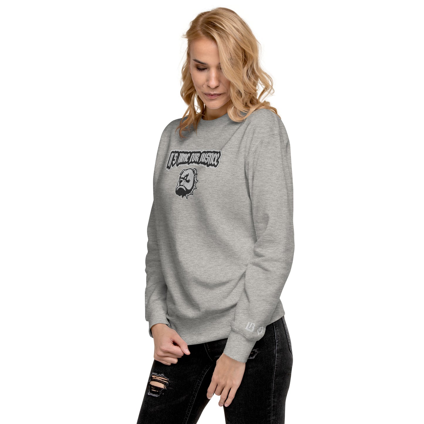 Streetwear Pullover - IT'S TIME FOR JUSTICE