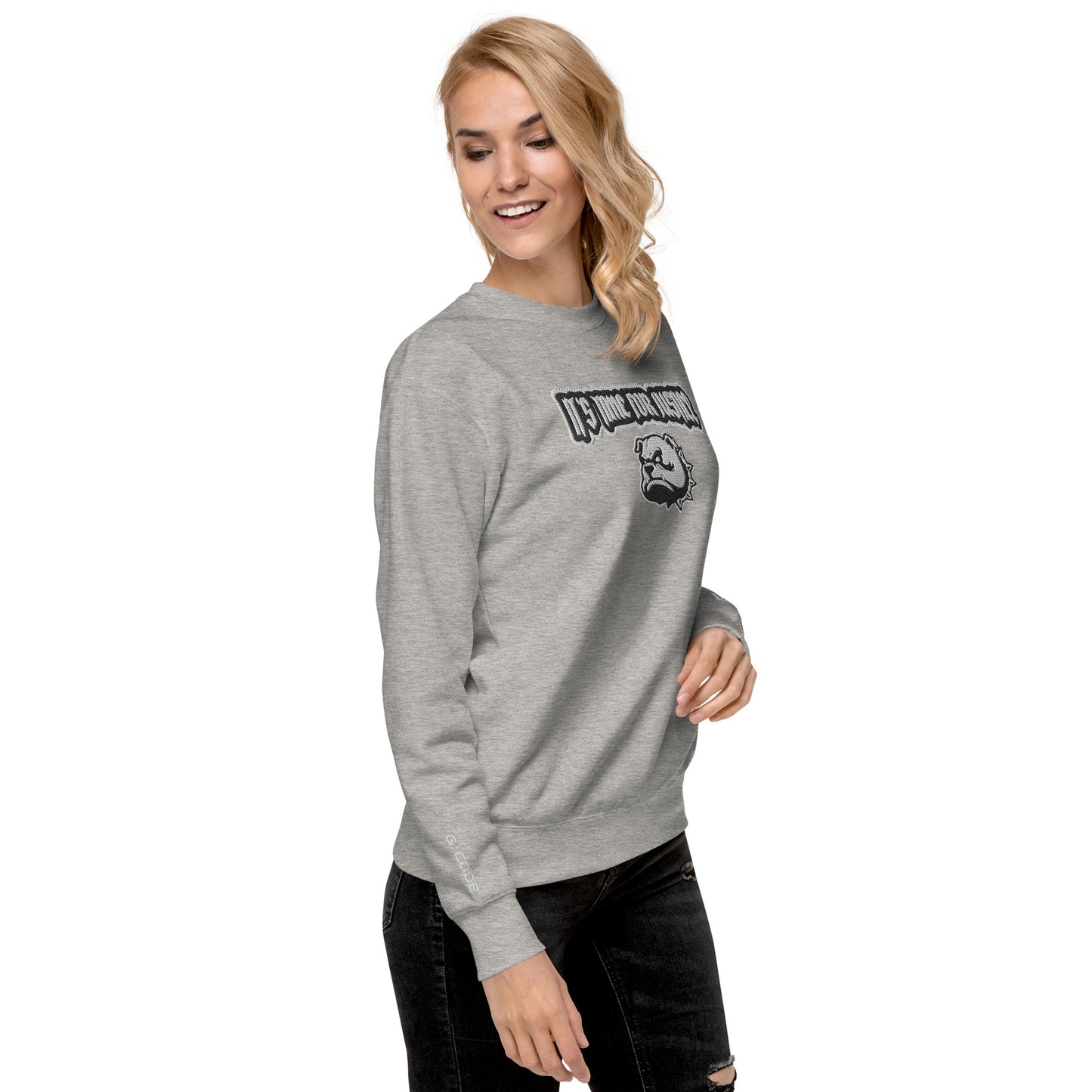 Streetwear Pullover - IT'S TIME FOR JUSTICE