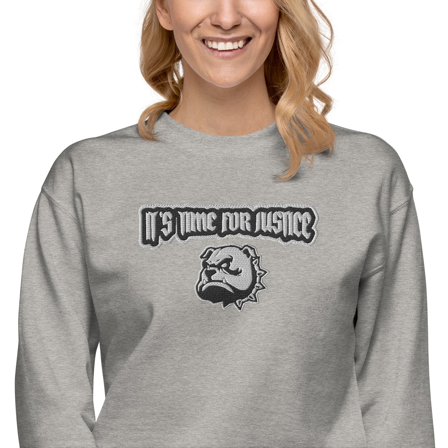 Streetwear Pullover - IT'S TIME FOR JUSTICE