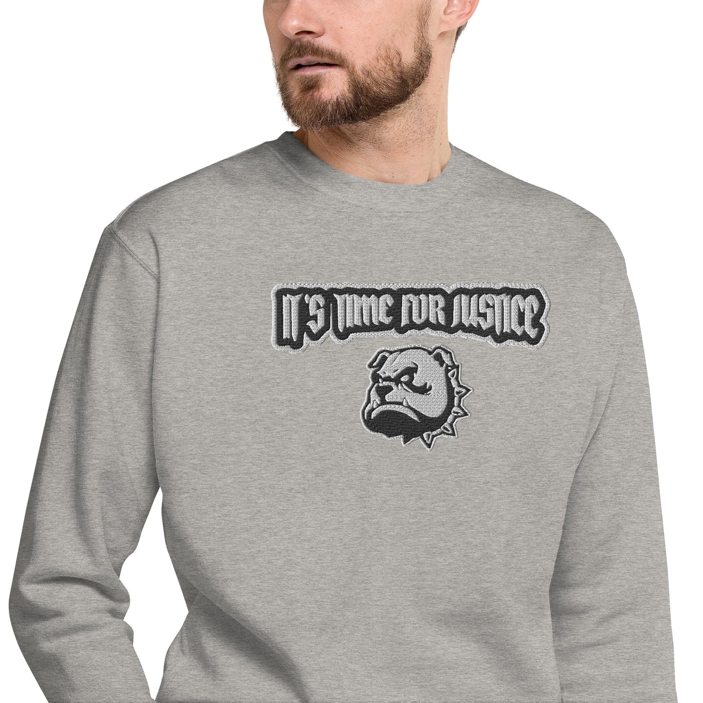 Streetwear Pullover - IT'S TIME FOR JUSTICE