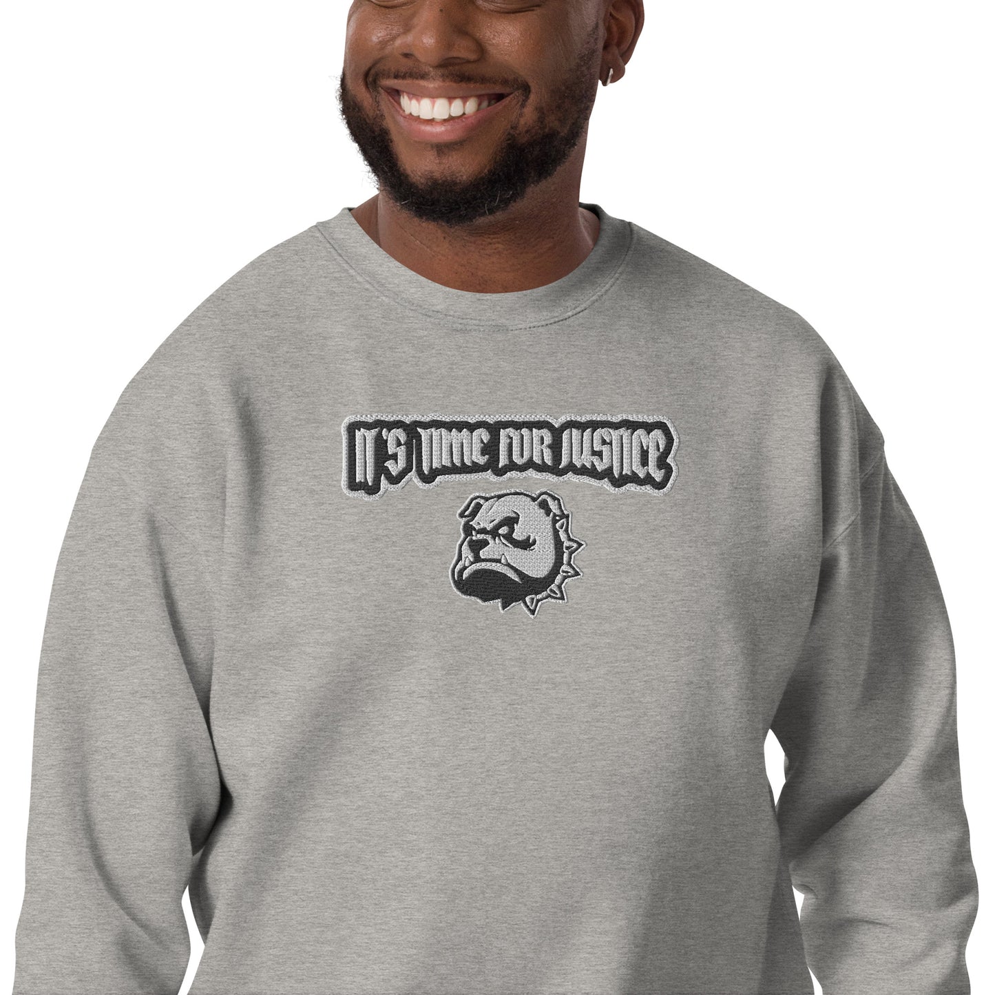 Streetwear Pullover - IT'S TIME FOR JUSTICE