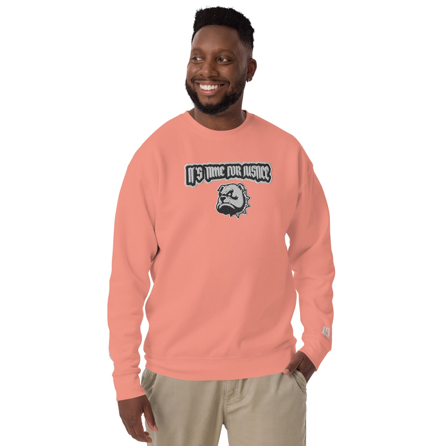 Streetwear Pullover - IT'S TIME FOR JUSTICE