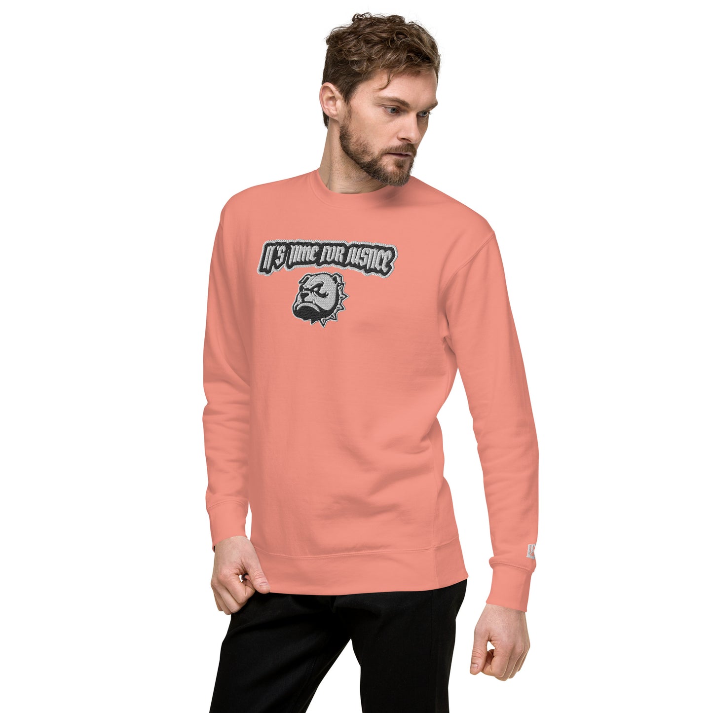 Streetwear Pullover - IT'S TIME FOR JUSTICE