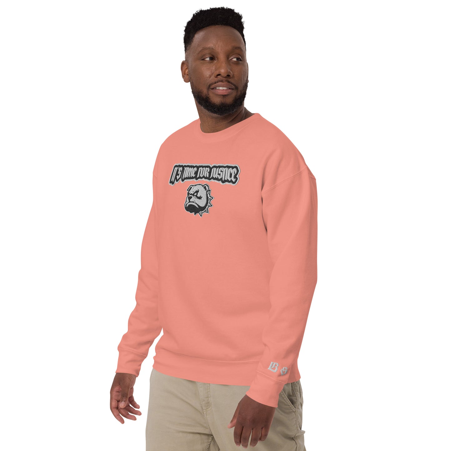 Streetwear Pullover - IT'S TIME FOR JUSTICE