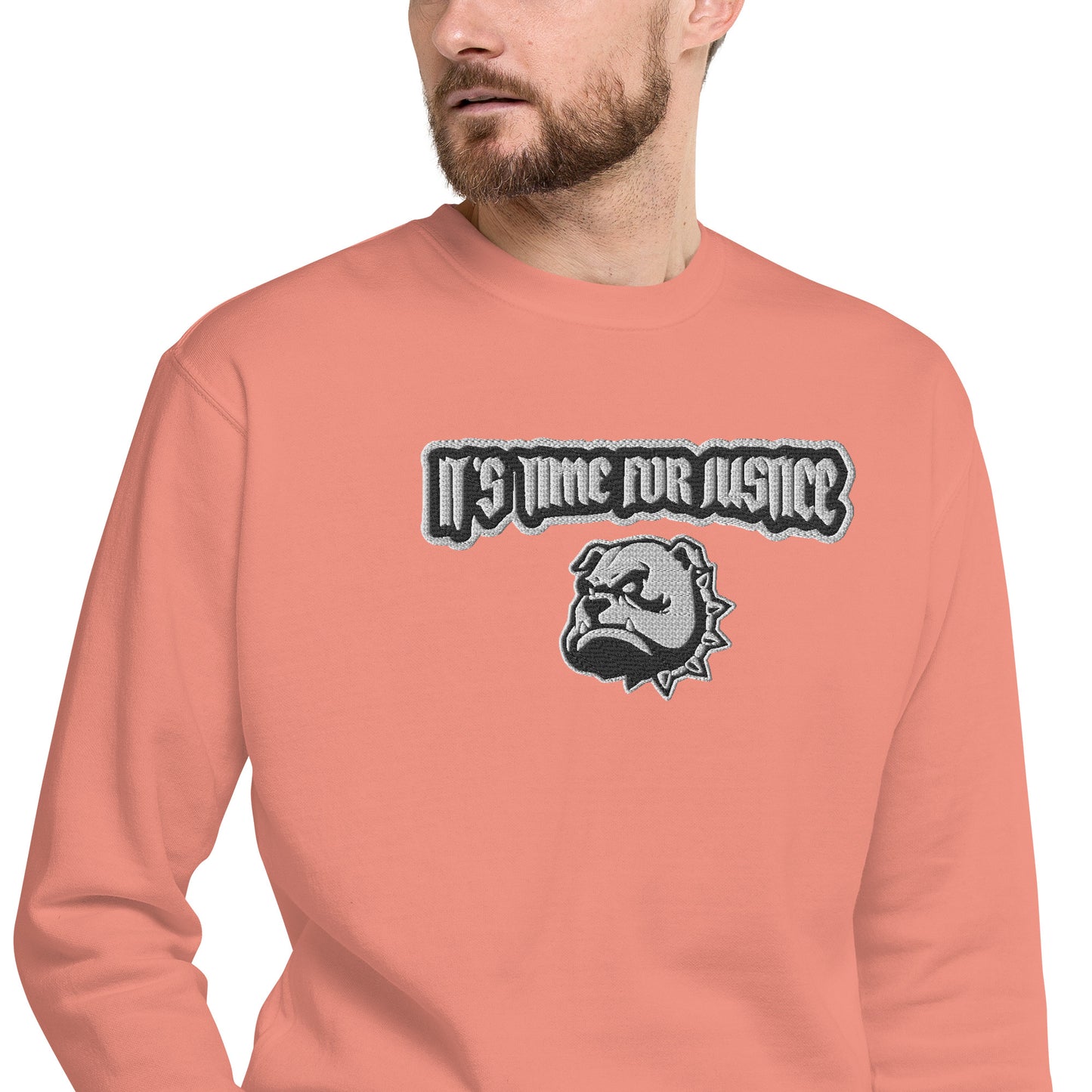 Streetwear Pullover - IT'S TIME FOR JUSTICE