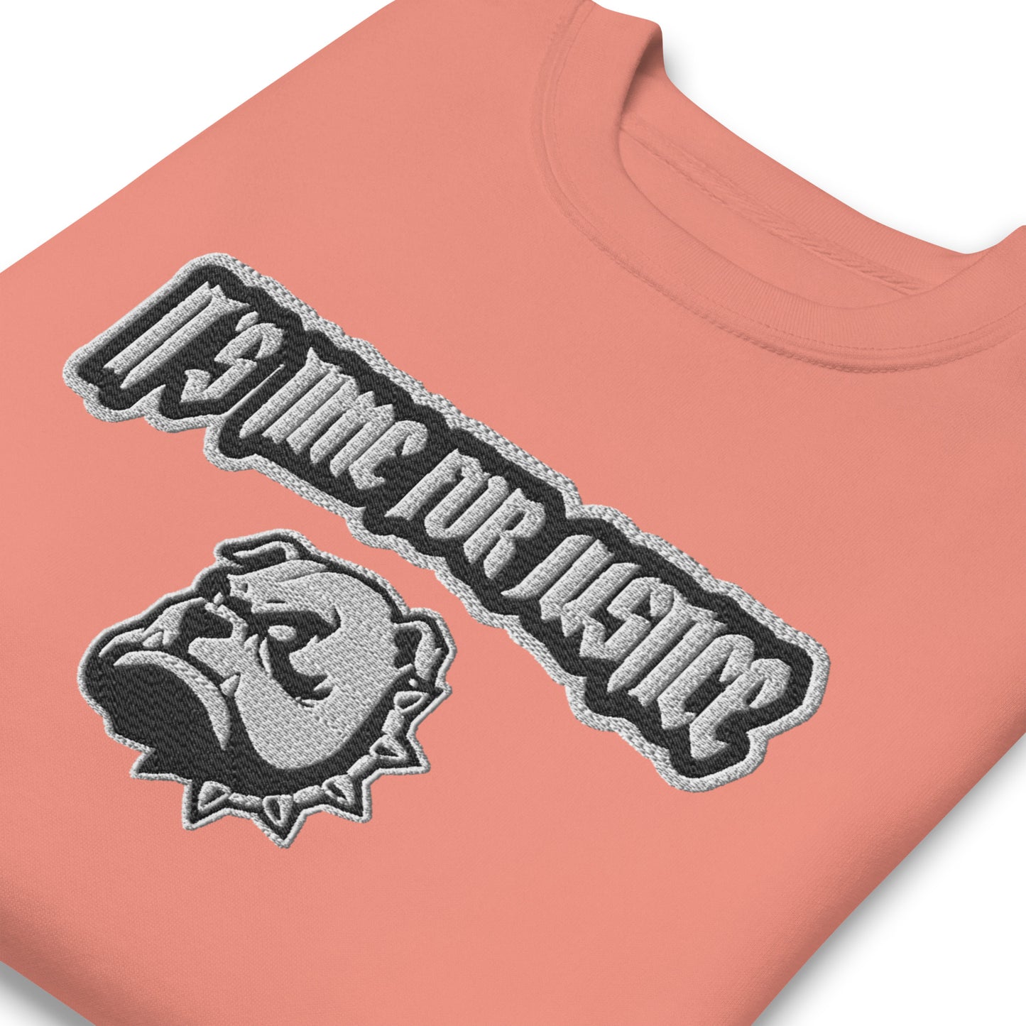 Streetwear Pullover - IT'S TIME FOR JUSTICE