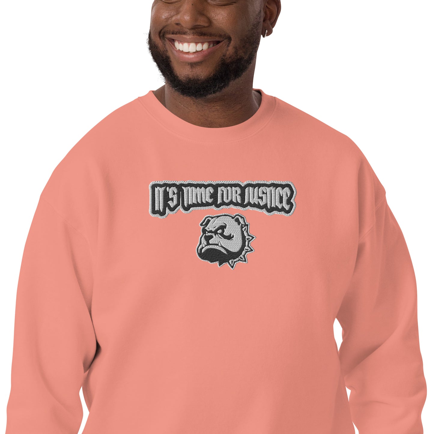 Streetwear Pullover - IT'S TIME FOR JUSTICE