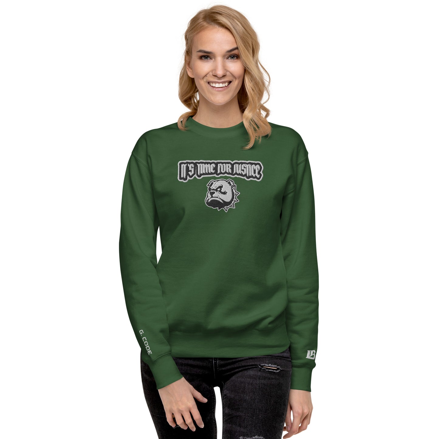 Streetwear Pullover - IT'S TIME FOR JUSTICE