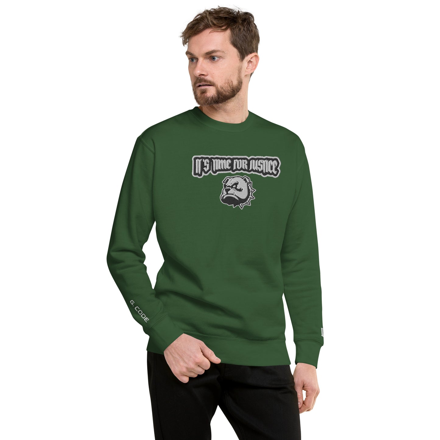 Streetwear Pullover - IT'S TIME FOR JUSTICE