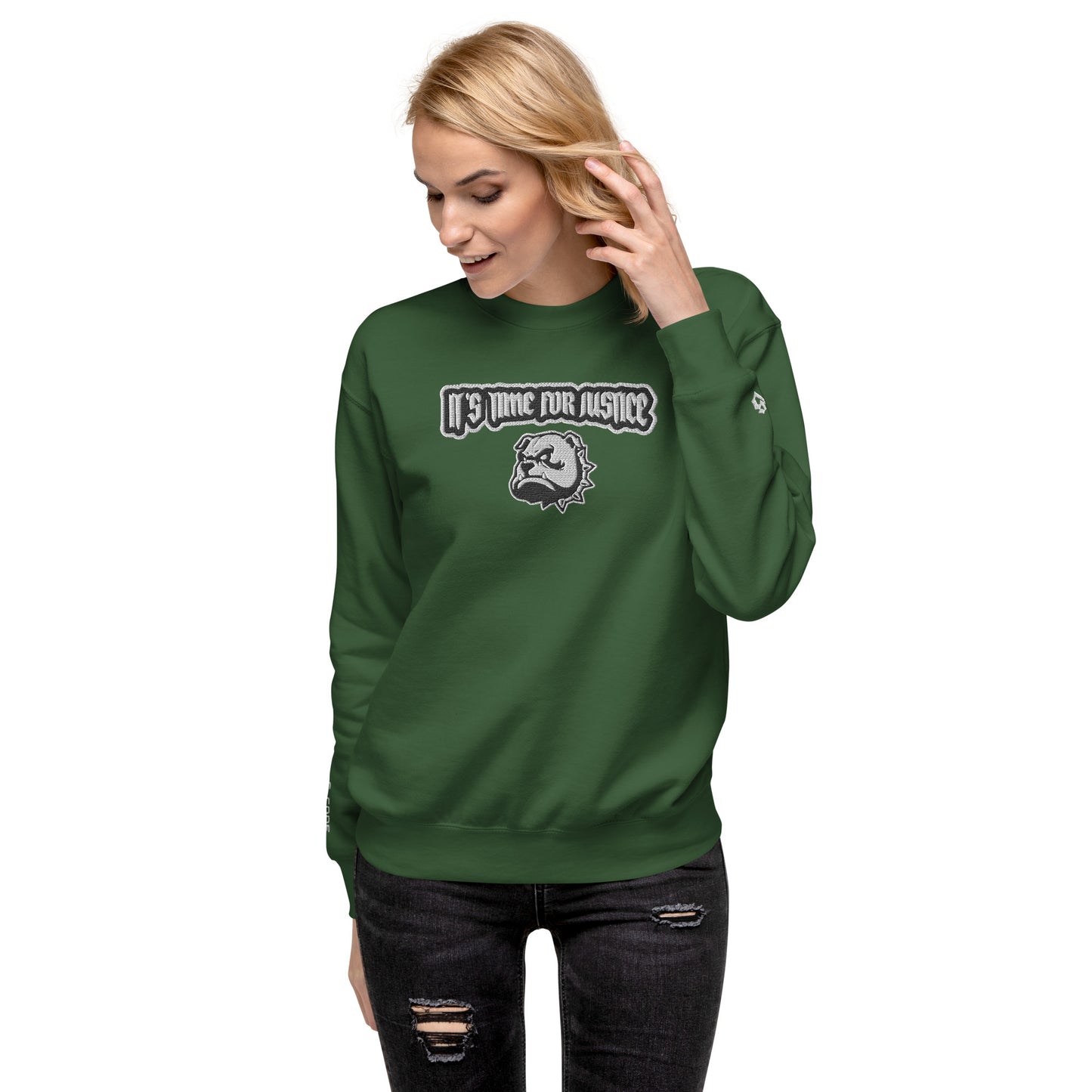 Streetwear Pullover - IT'S TIME FOR JUSTICE