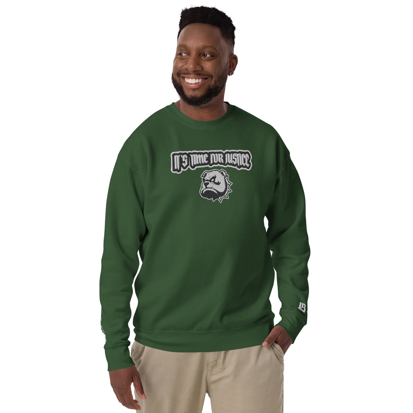 Streetwear Pullover - IT'S TIME FOR JUSTICE