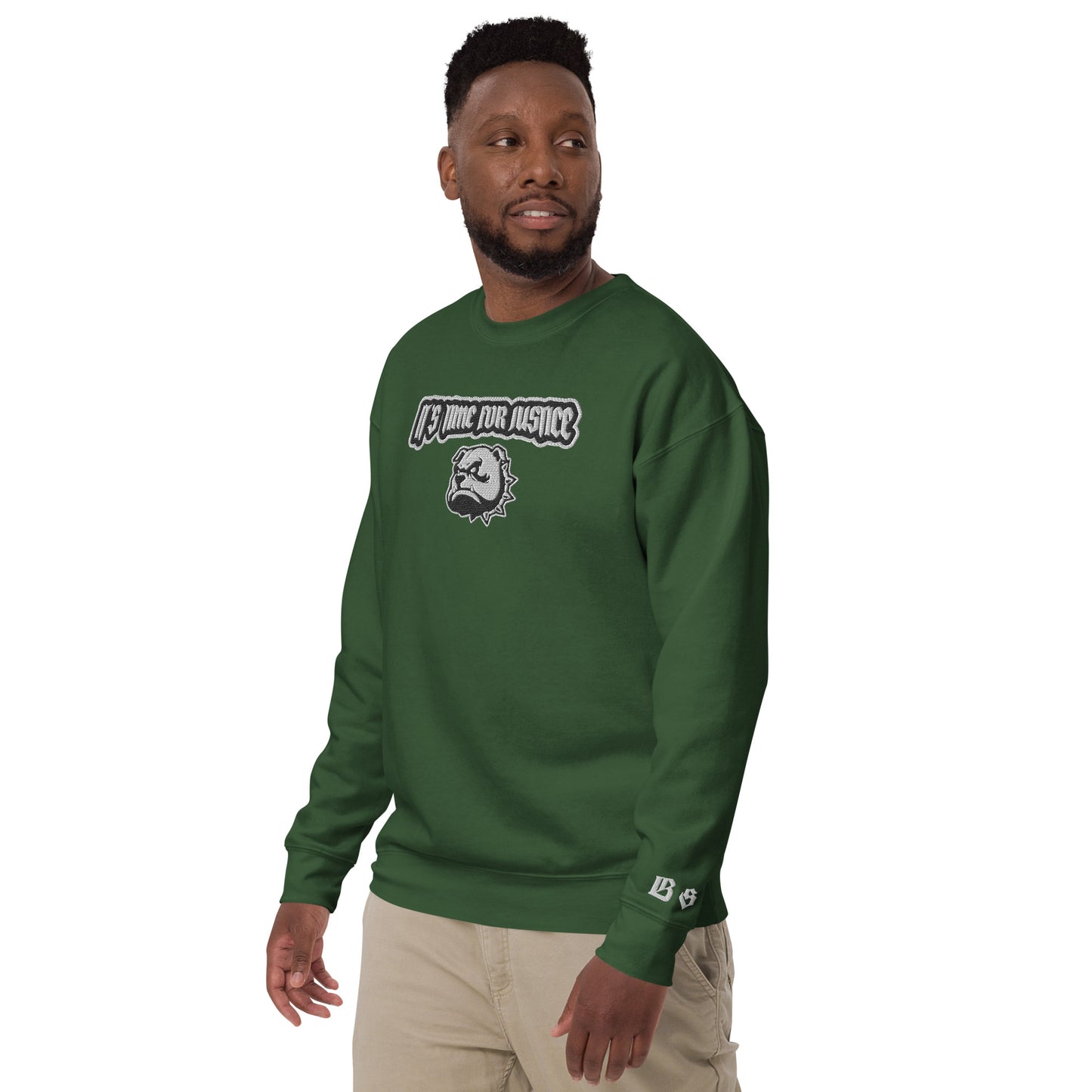 Streetwear Pullover - IT'S TIME FOR JUSTICE