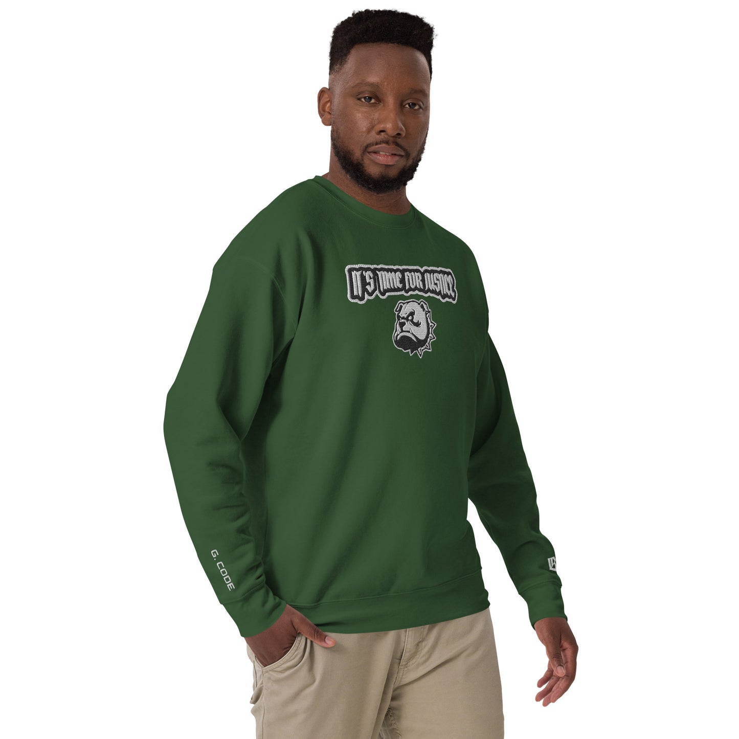 Streetwear Pullover - IT'S TIME FOR JUSTICE