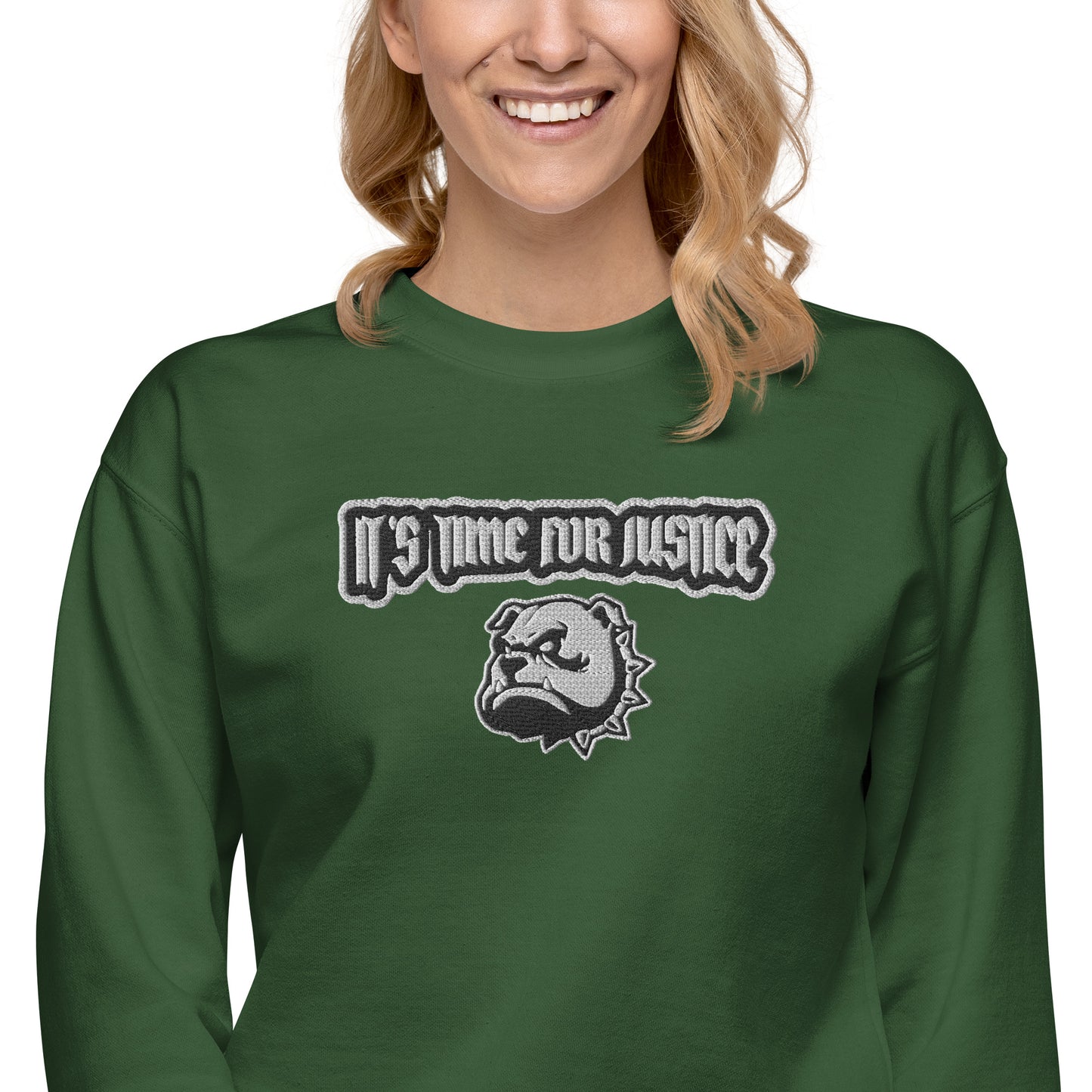 Streetwear Pullover - IT'S TIME FOR JUSTICE