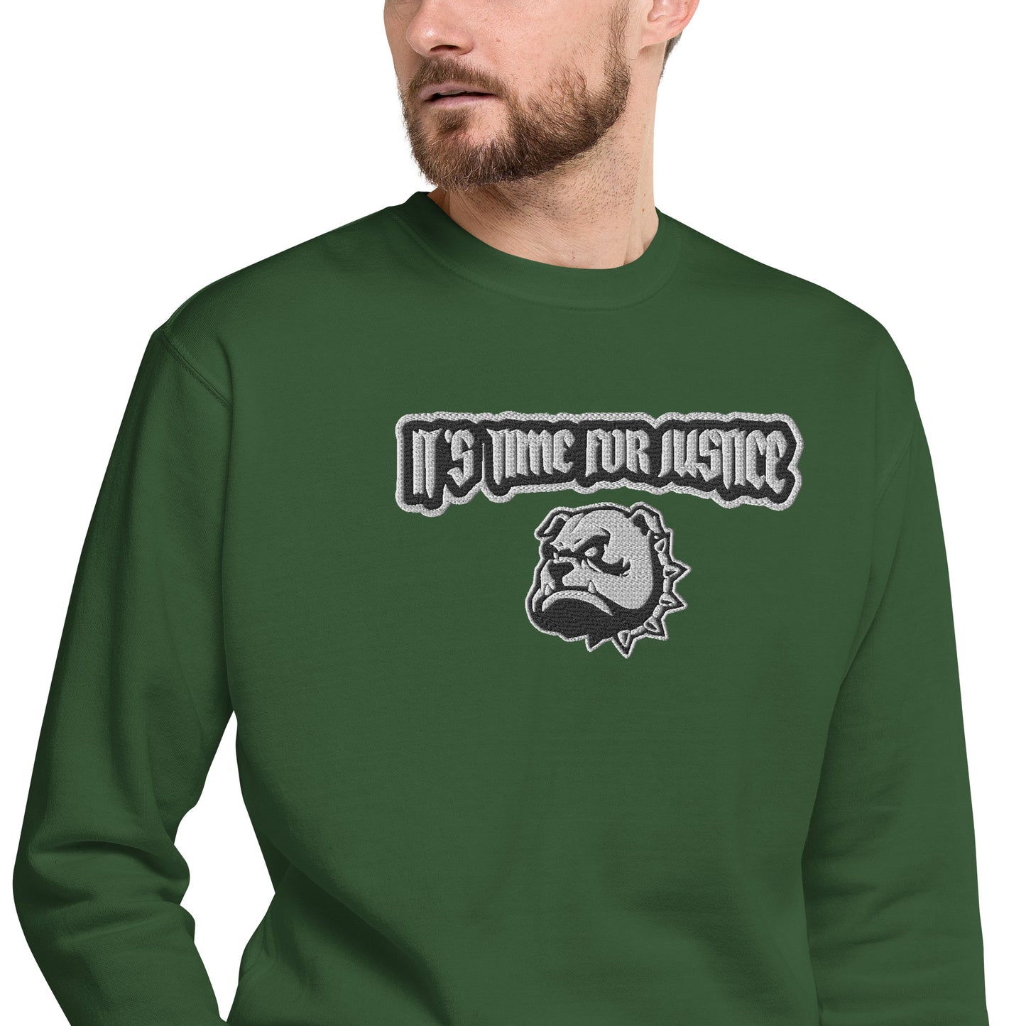 Streetwear Pullover - IT'S TIME FOR JUSTICE